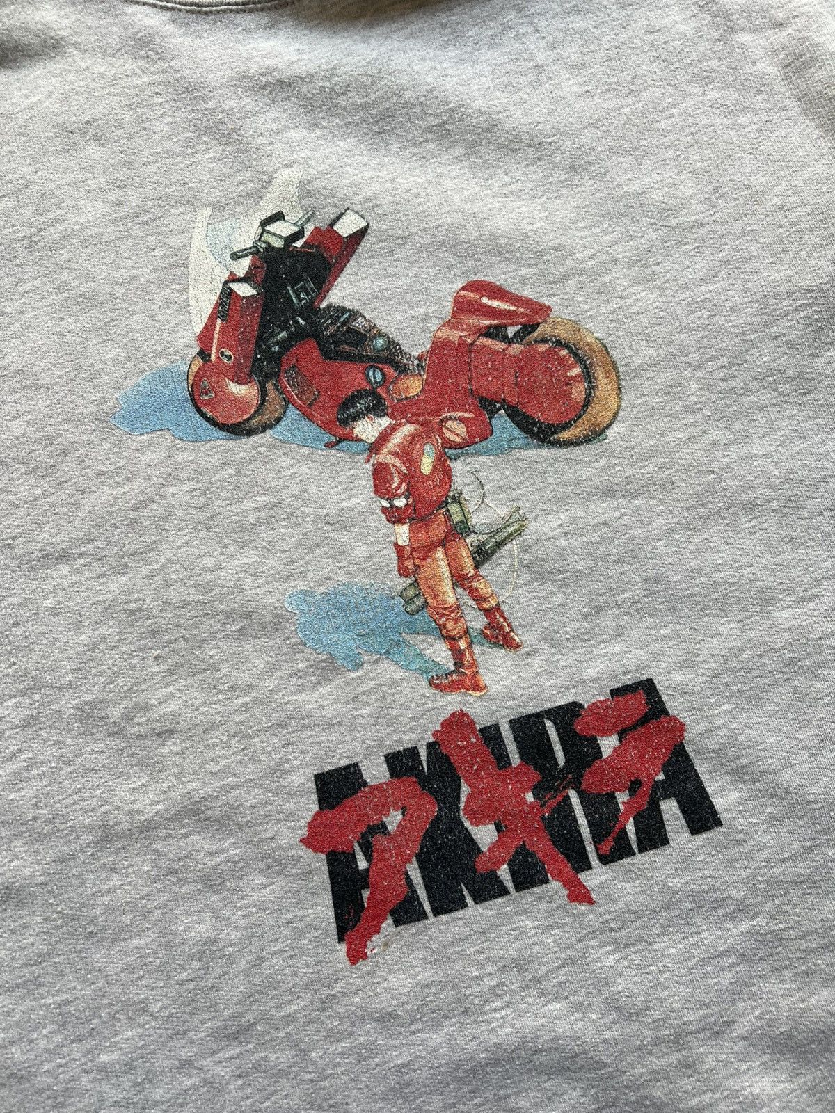 Vintage Vintage Akira Big Logo Gray Sweatshirt Size US XXL / EU 58 / 5 - 4 Thumbnail