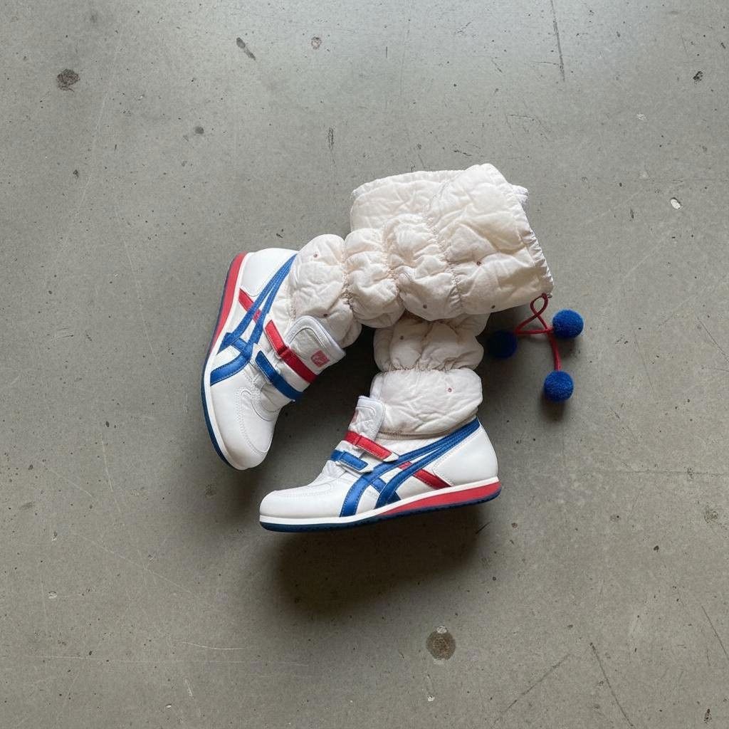 Onitsuka Tiger The Onitsuka Tiger Bubble High Knee Flats Winter Heaven Size US 5.5 / IT 35.5 - 3 Thumbnail