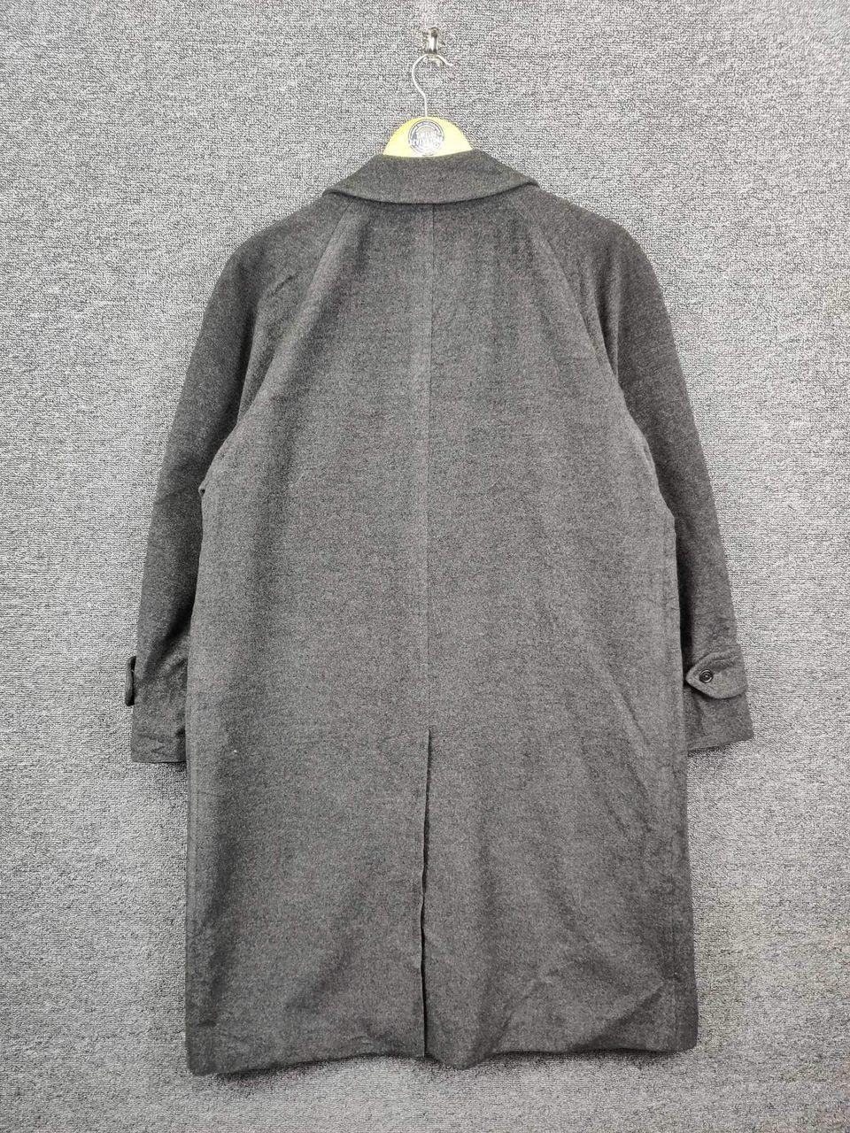Burberry Vintage Burberrys Herringbone Wool Long Coat Size US L / EU 52-54 / 3 - 6 Thumbnail