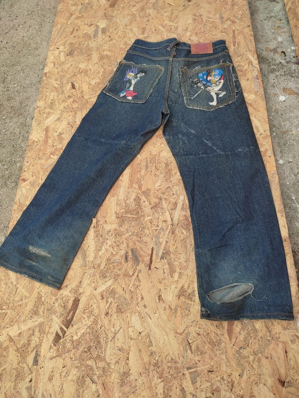 Japanese Brand × Tornado Mart RARE‼️JAPANESE RMC STYLE DISTRESSED JEANS Size US 34 / EU 50 - 14 Thumbnail