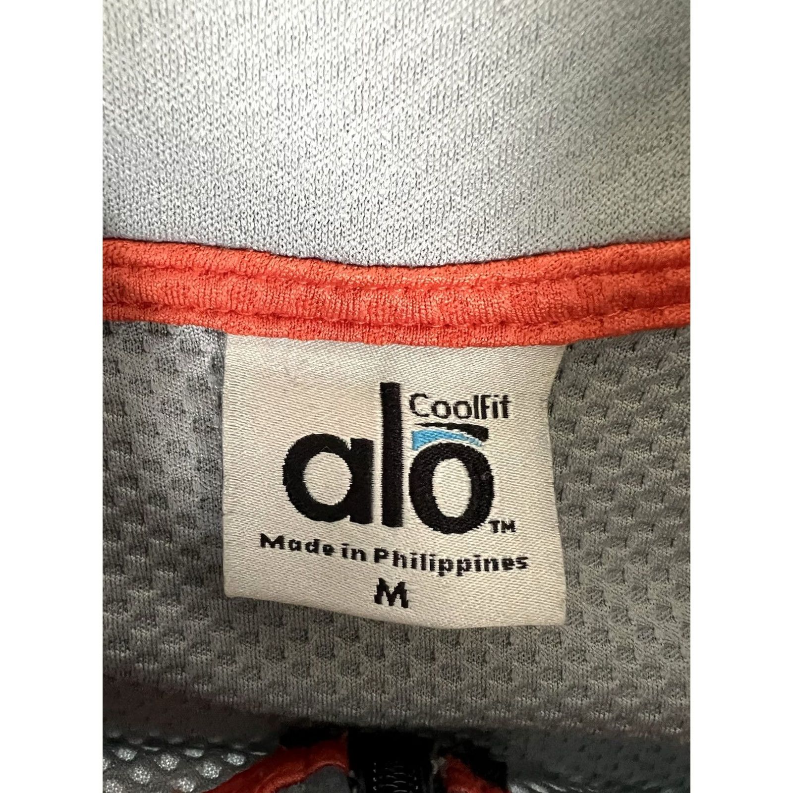 Alo ALO 1/4 Zip Long Sleeve Jacket Mens M Gray Athletic Activewear CrossFit Golf Yoga USA Basic Jacket Size US M / EU 48-50 / 2 - 7 Thumbnail