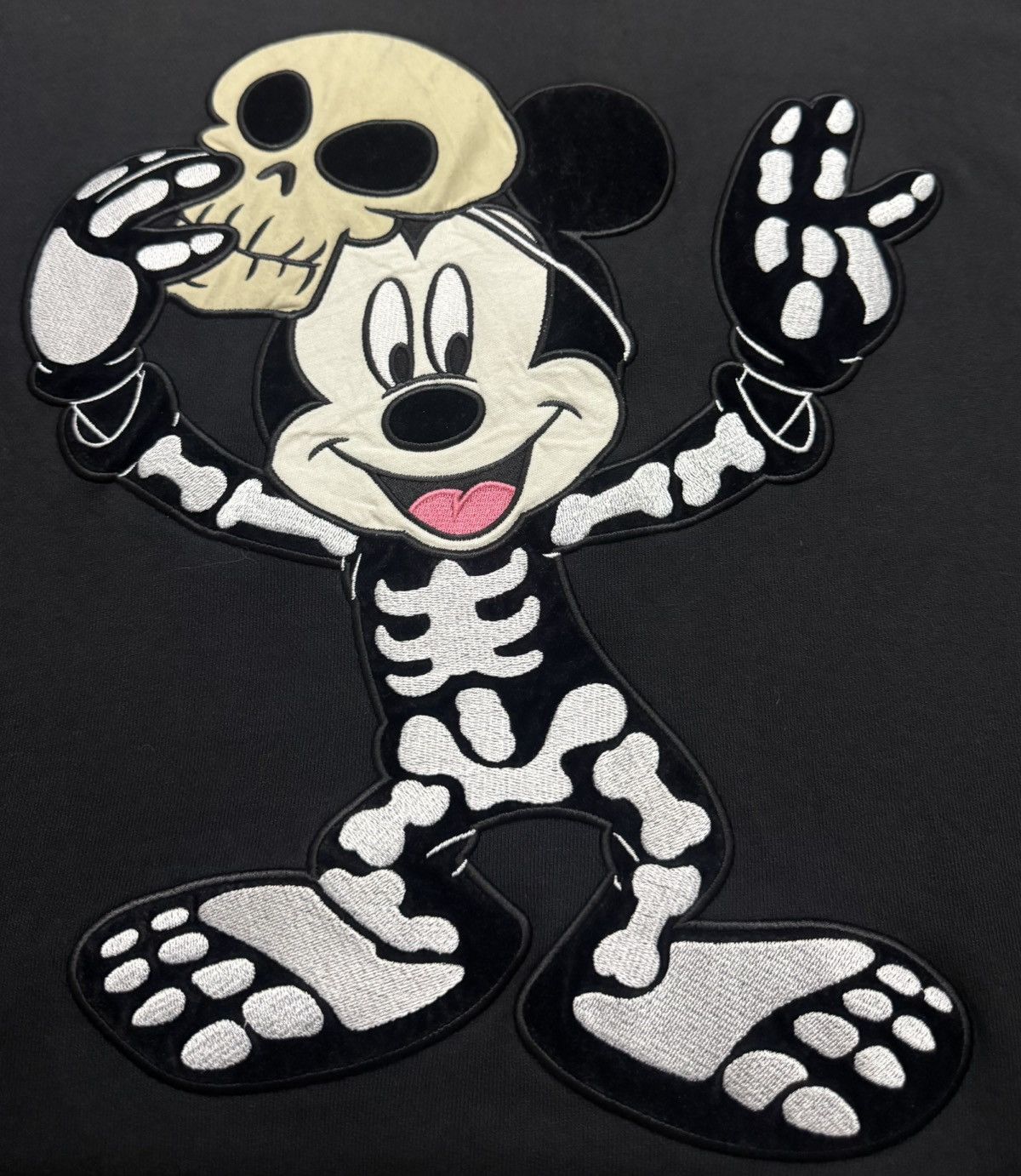 Bill Wall Leather Bill Wall Leather x Disney Embroidery Logo Mickey Skeleton Size US XL / EU 56 / 4 - 6 Thumbnail