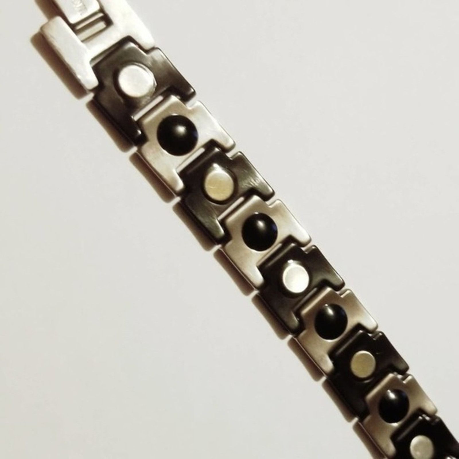 Other New Tungsten carbide sivler and black bracelet 8"‎ Size ONE SIZE - 3 Thumbnail