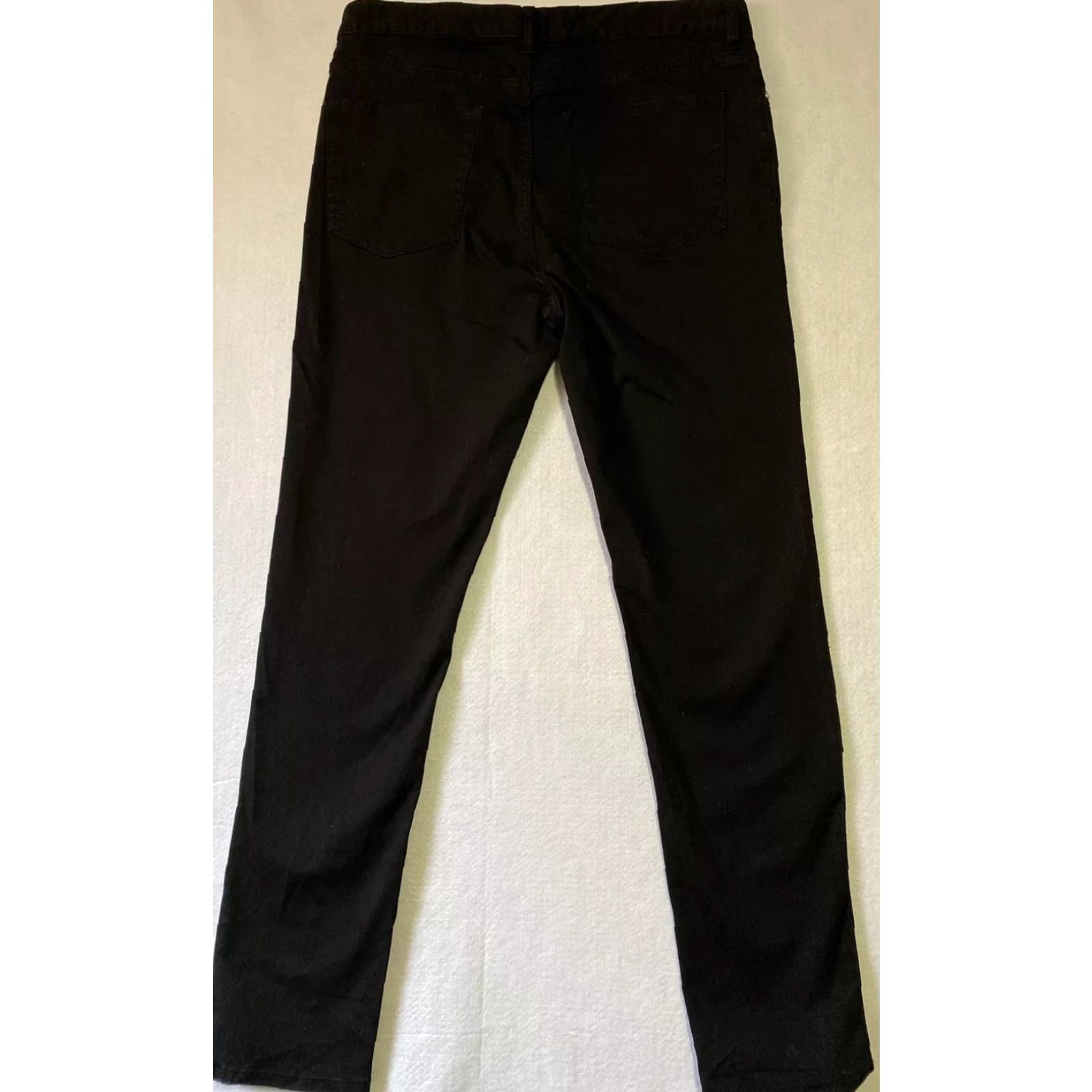 H&M H&M Jeans Men Slim 31x31 Black Denim Low Waist Stretch 5-Pocket Modern Modern Mens Skinny Inseam 31 Button Zipper Belt Loops Cotton Blend Denim Jeans Size US 31 - 6 Thumbnail
