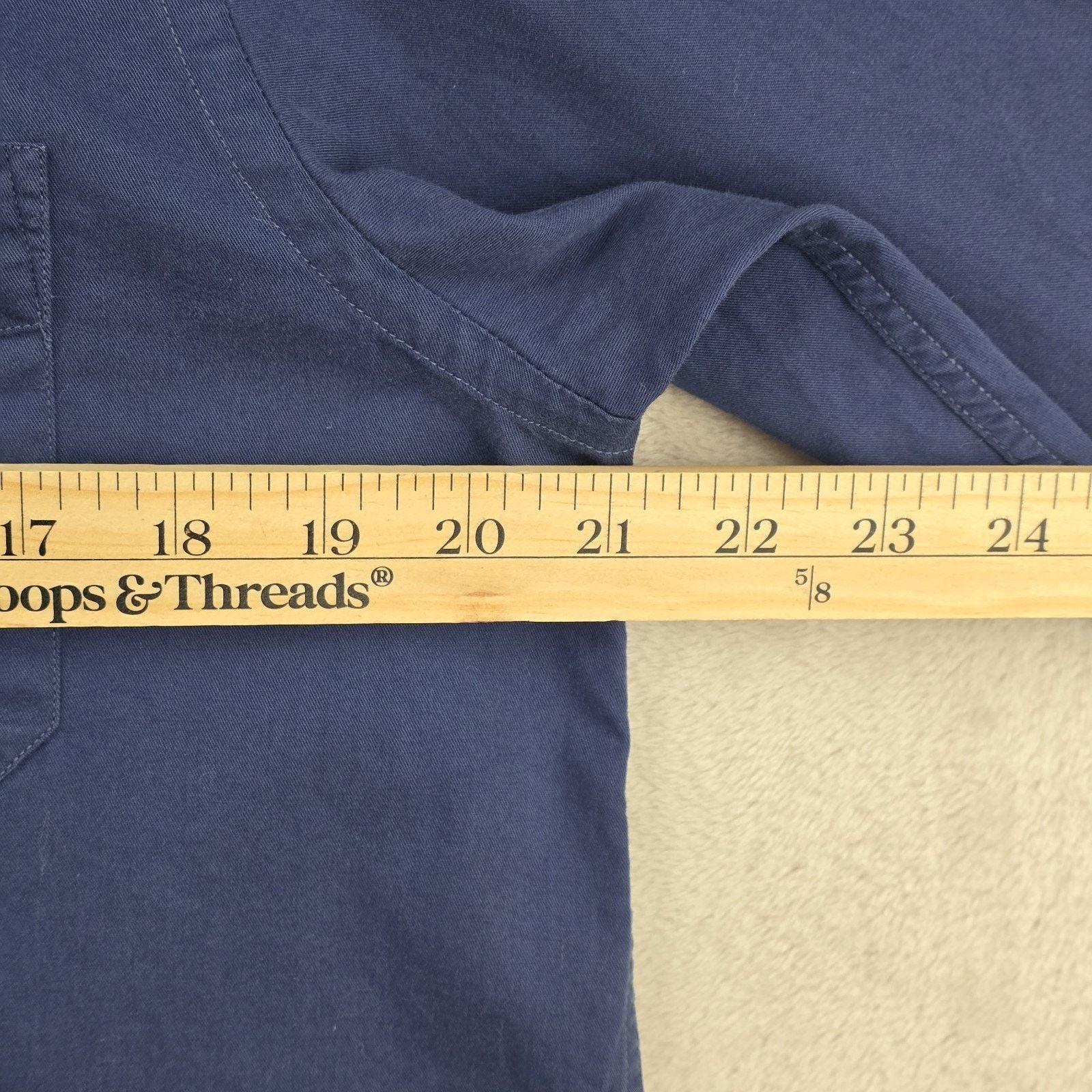 Burberry Burberry London Button Down Shirt Medium Blue Long Sleeve Size US M / EU 48-50 / 2 - 10 Thumbnail