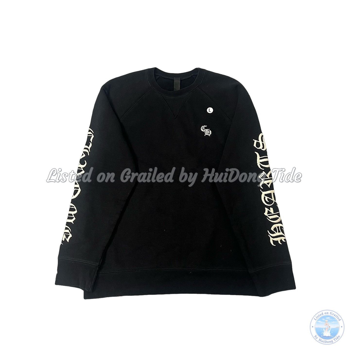 Chrome Hearts Chrome Hearts SWTSHRT PLVR Sleeve Logo Hoodie Black 