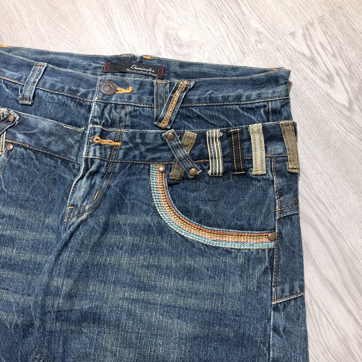 If Six Was Nine 2000s Breathmint Double Waist Faded Beauty Beast Lgb Jeans Size US 32 / EU 48 - 10 Thumbnail
