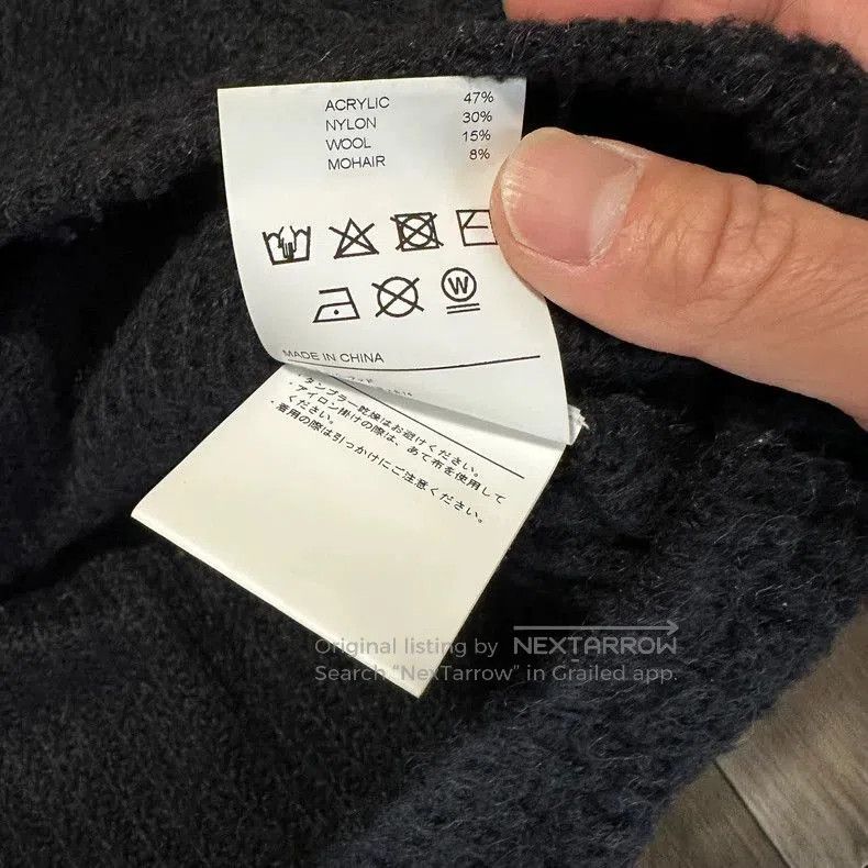 Neighborhood NEIGHBORHOOD 21AW Loose Mohair Sweater. Size US M / EU 48-50 / 2 - 6 Thumbnail