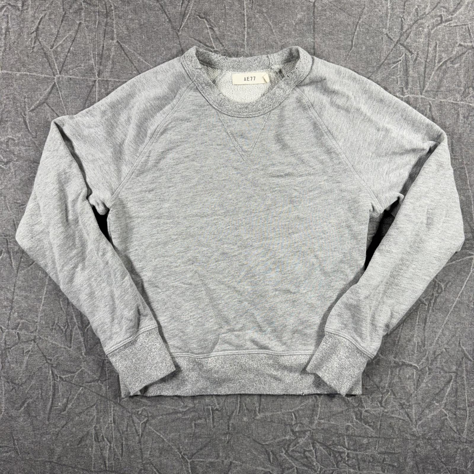 Other AE77 Sweater Women's XS Grey Distressed Size XS / US 0-2 / IT 36-38 - 2 Thumbnail