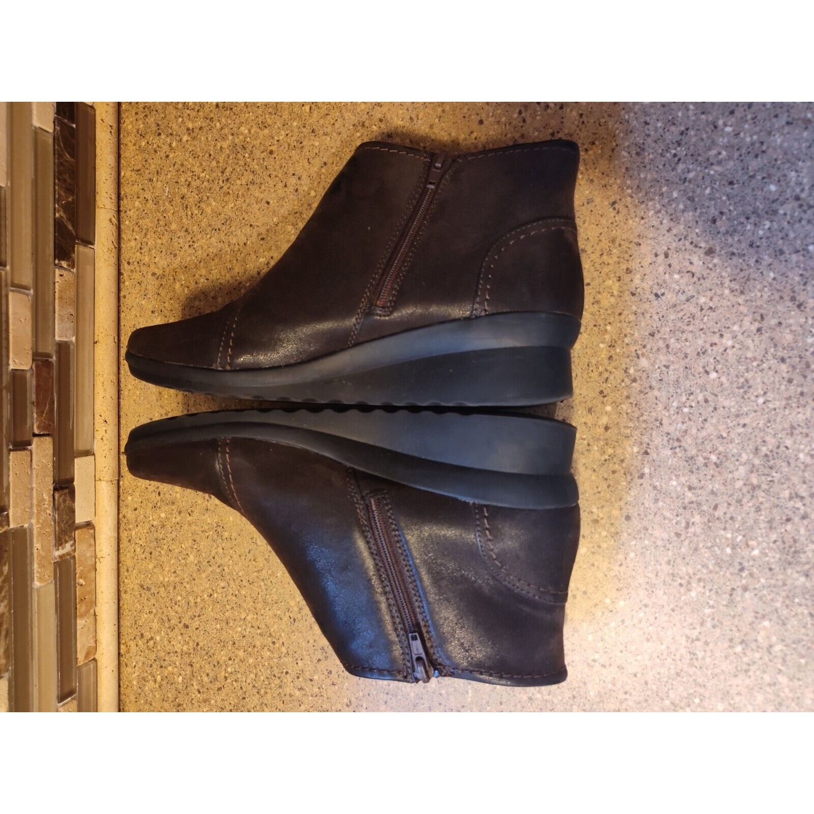 Clarks CLARKS Cloudsteppers Caddell Rush Boots US 9 M Brown Size US 9 / IT 39 - 7 Thumbnail
