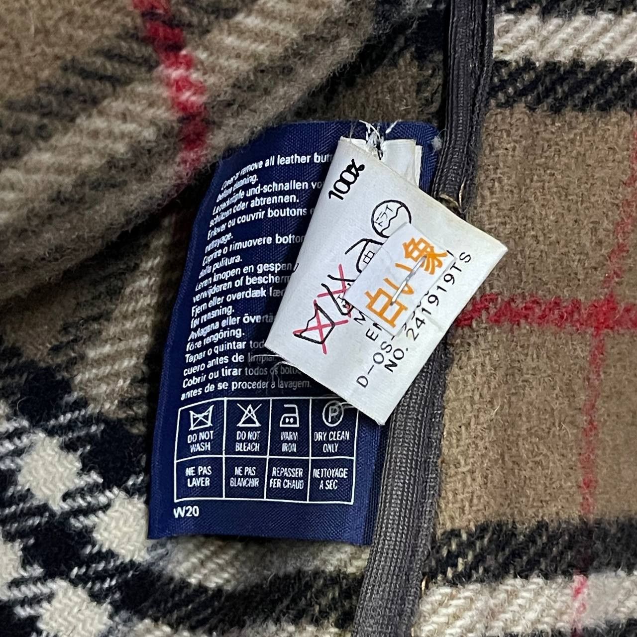 Burberry Vintage Burberry Nova Check Wool Duffle Coat Size US M / EU 48-50 / 2 - 11 Thumbnail