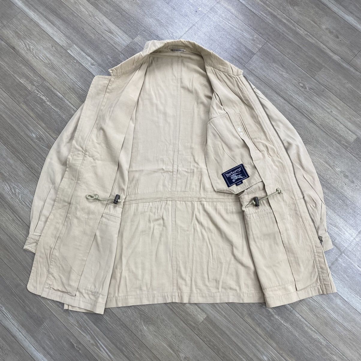 Burberry 1990s Vintage Burberry’s London Parka Military Jacket Size US L / EU 52-54 / 3 - 3 Thumbnail