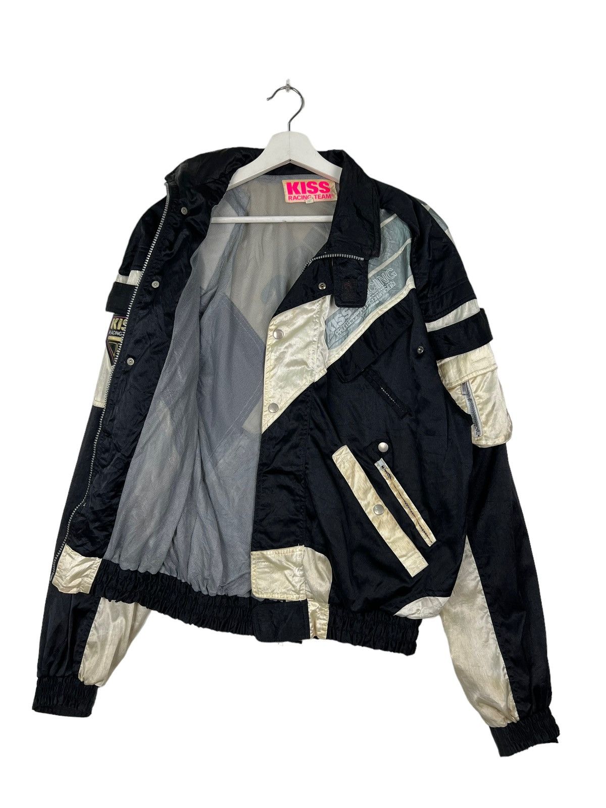 Kadoya 🔥 RARE KISS RACING TEAM HYBRID SURVIVAL MOTO JACKET Size US L / EU 52-54 / 3 - 9 Thumbnail