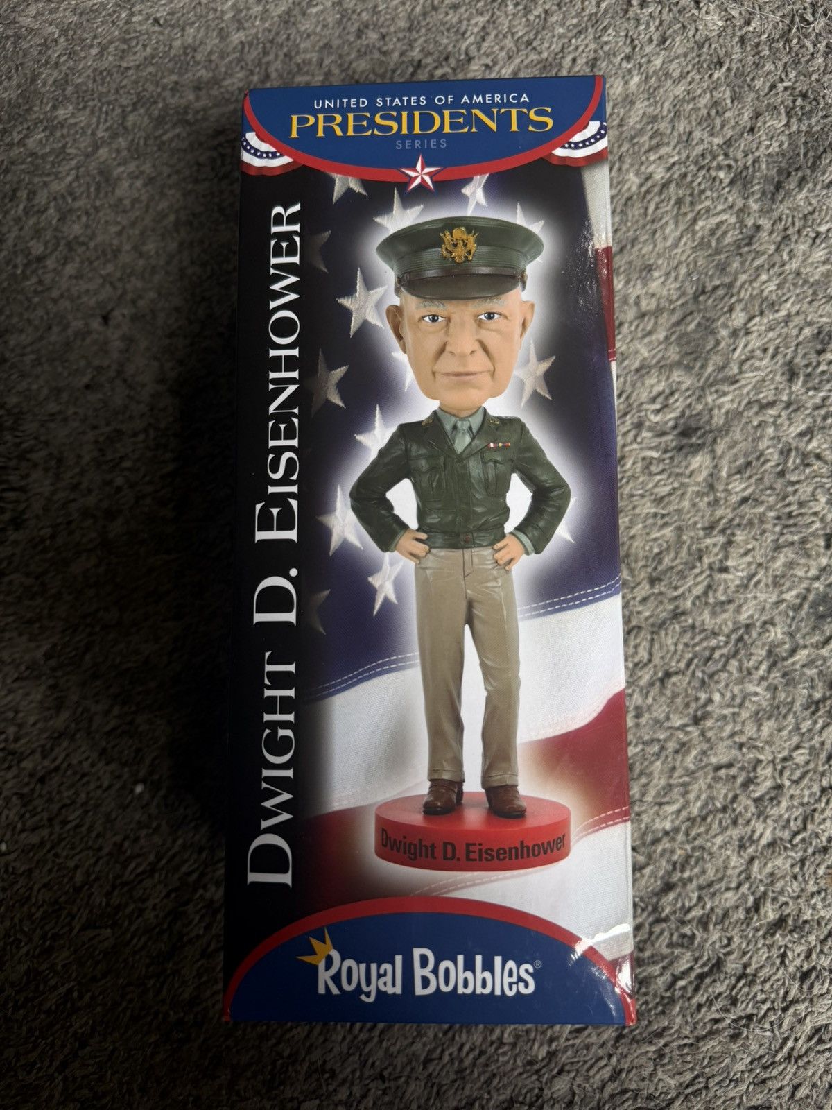 Hypebeast 2023 Royal Bobbles Dwight D. Eisenhower Limited Edition Size ONE SIZE - 1 Thumbnail