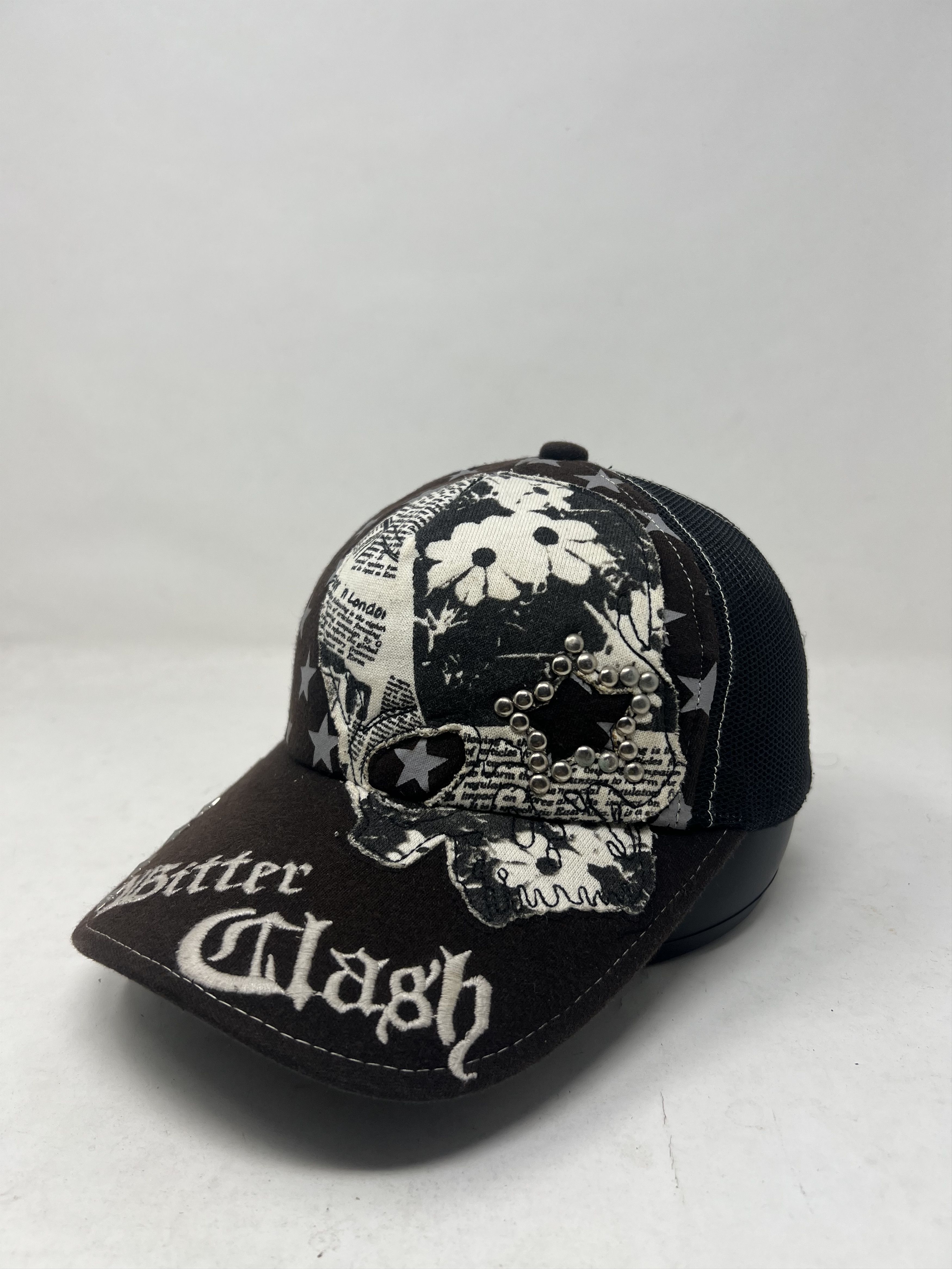 Seditionaries Bitter Clash Skull Trucker Hat Size ONE SIZE - 1 Thumbnail