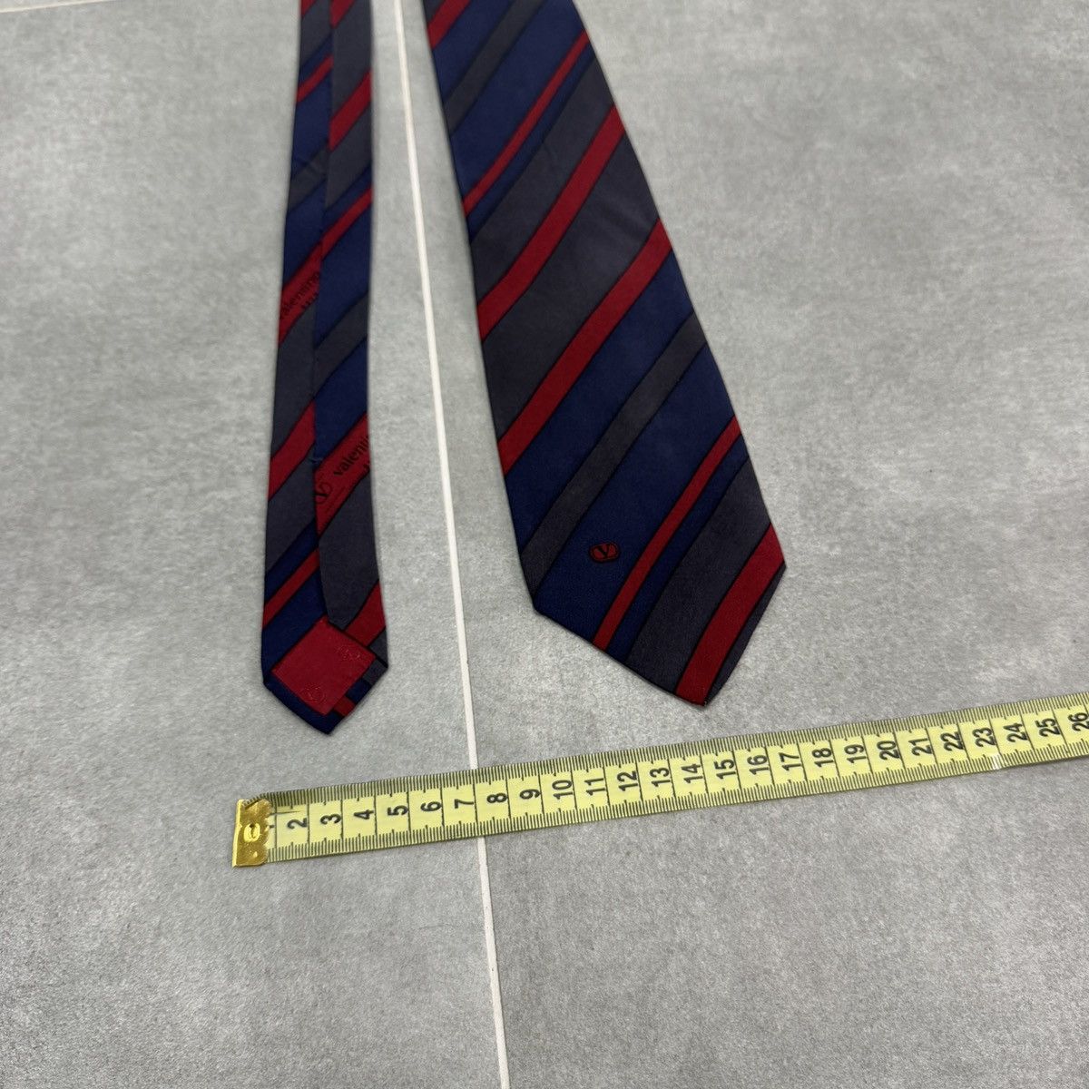 Valentino × Vintage Vintage Valentino Silk Tie Size ONE SIZE - 2 Thumbnail