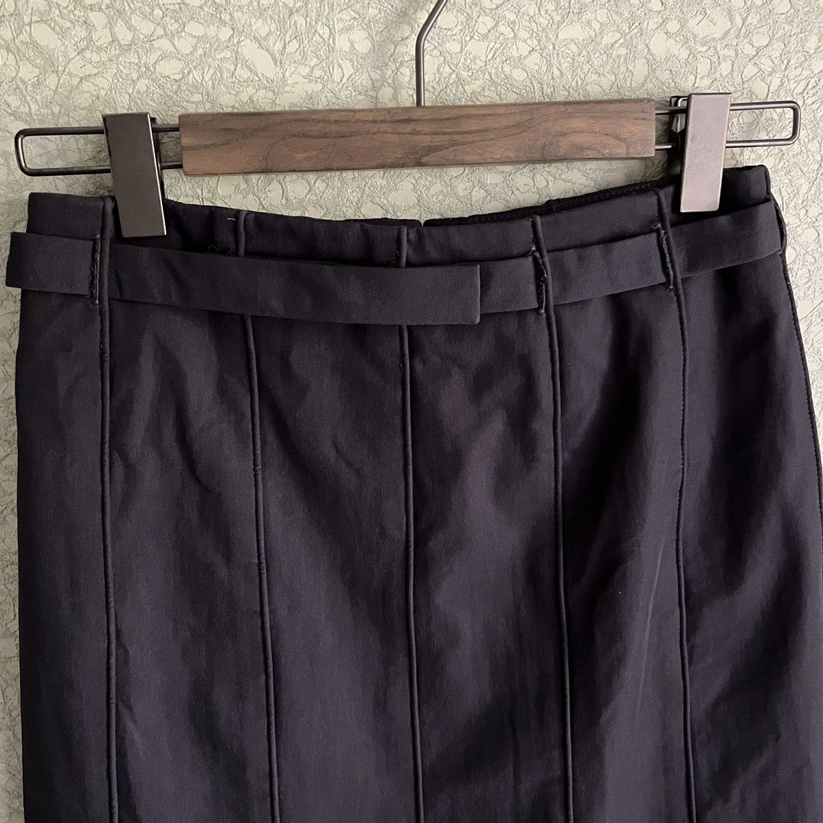 Burberry × Burberry Prorsum Roberto Menichetti SS01 Panelled Knee Length Skirt Size 27" / US 4 / IT 40 - 5 Thumbnail