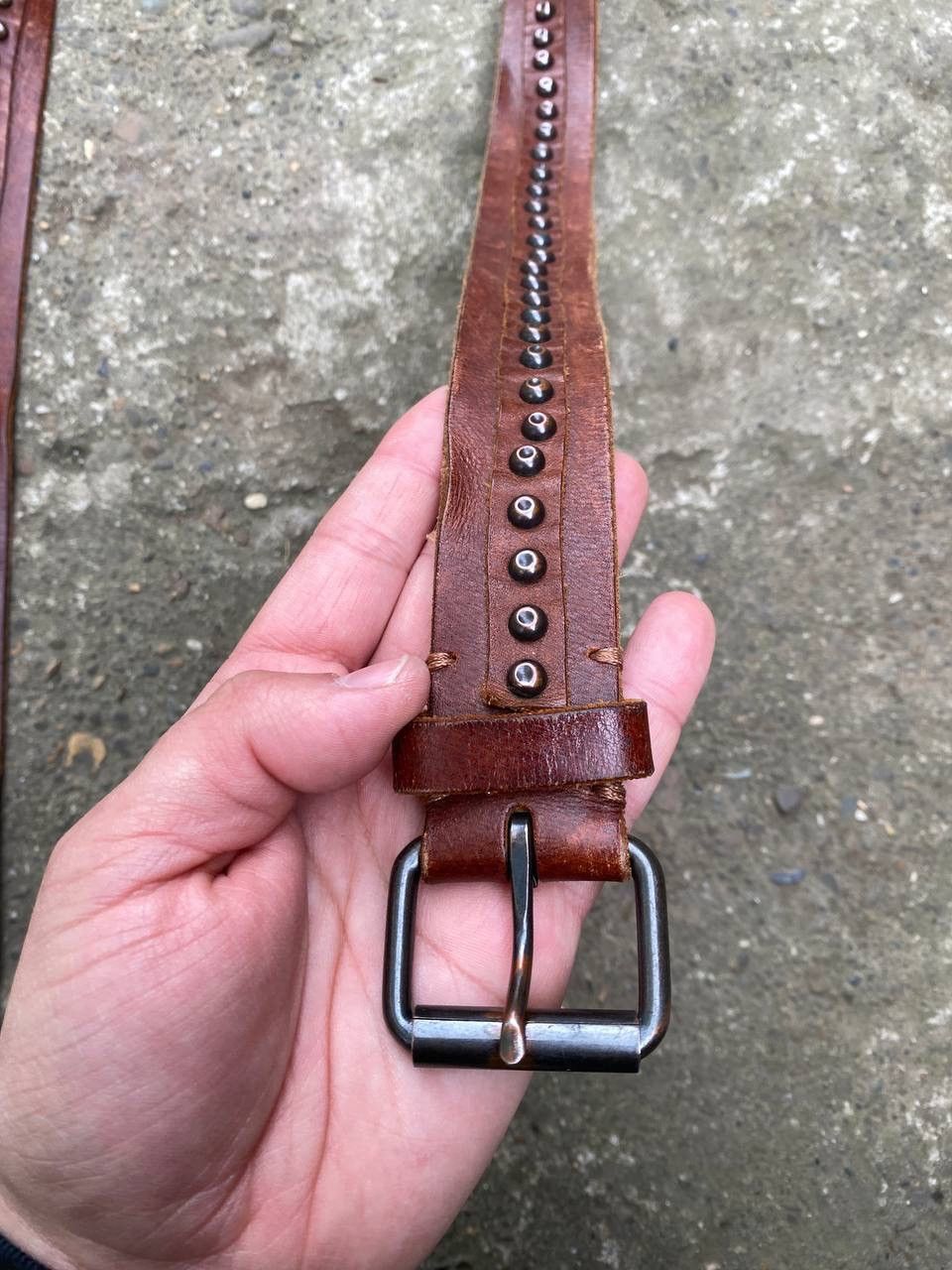 Japanese Brand Faded Rhinestones vintage distressed y2k belt Size ONE SIZE - 6 Thumbnail