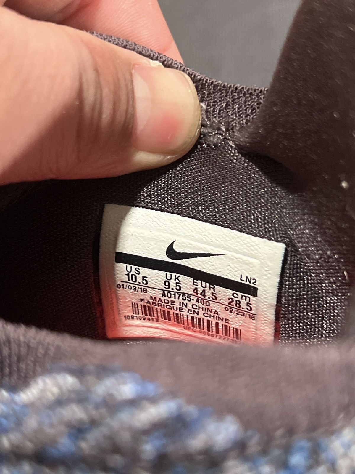 Nike Nike Lebron 15 Low “Signal Blue” Size US 10.5 / EU 43-44 - 6 Thumbnail
