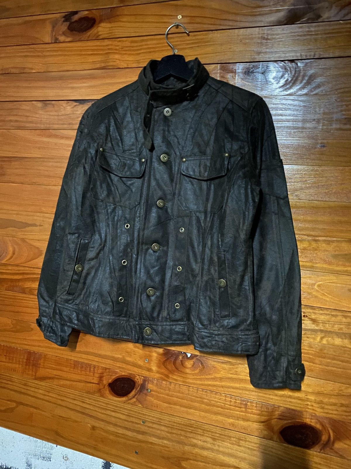 Japanese Brand Vintage Shijisakuhou Brown Quilted Field Jacket – Japanese Size US S / EU 44-46 / 1 - 4 Thumbnail
