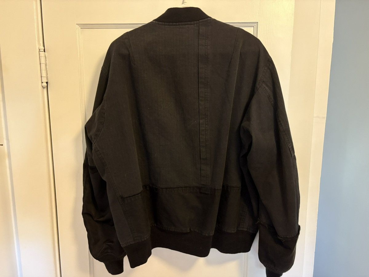 Comme des Garcons Homme cdgh asymmetric patchwork bomber Size US XL / EU 56 / 4 - 3 Thumbnail
