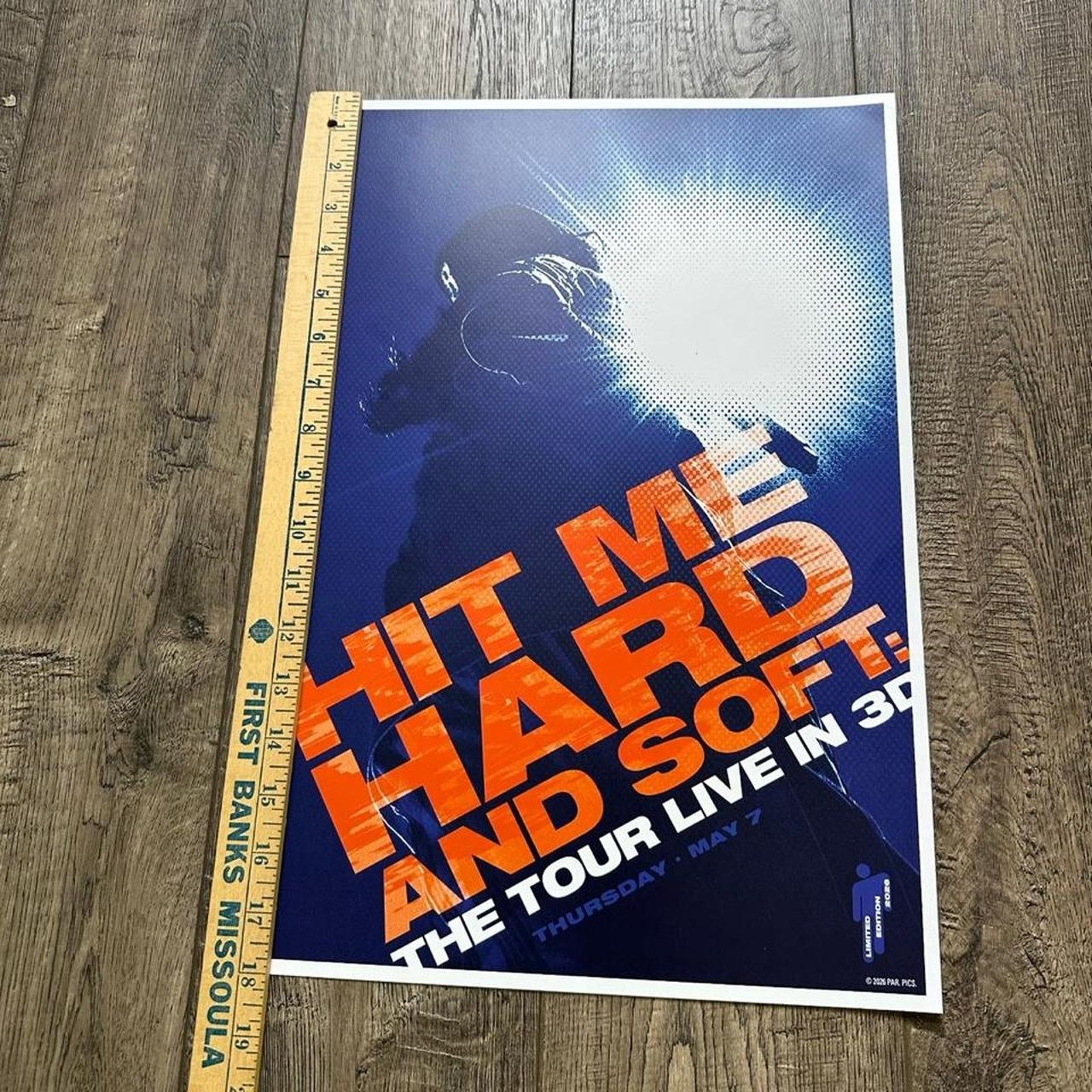 Billie Eilish Billie Eilish Hit Me Hard And Soft Movie Concert Poster Size ONE SIZE - 5 Thumbnail