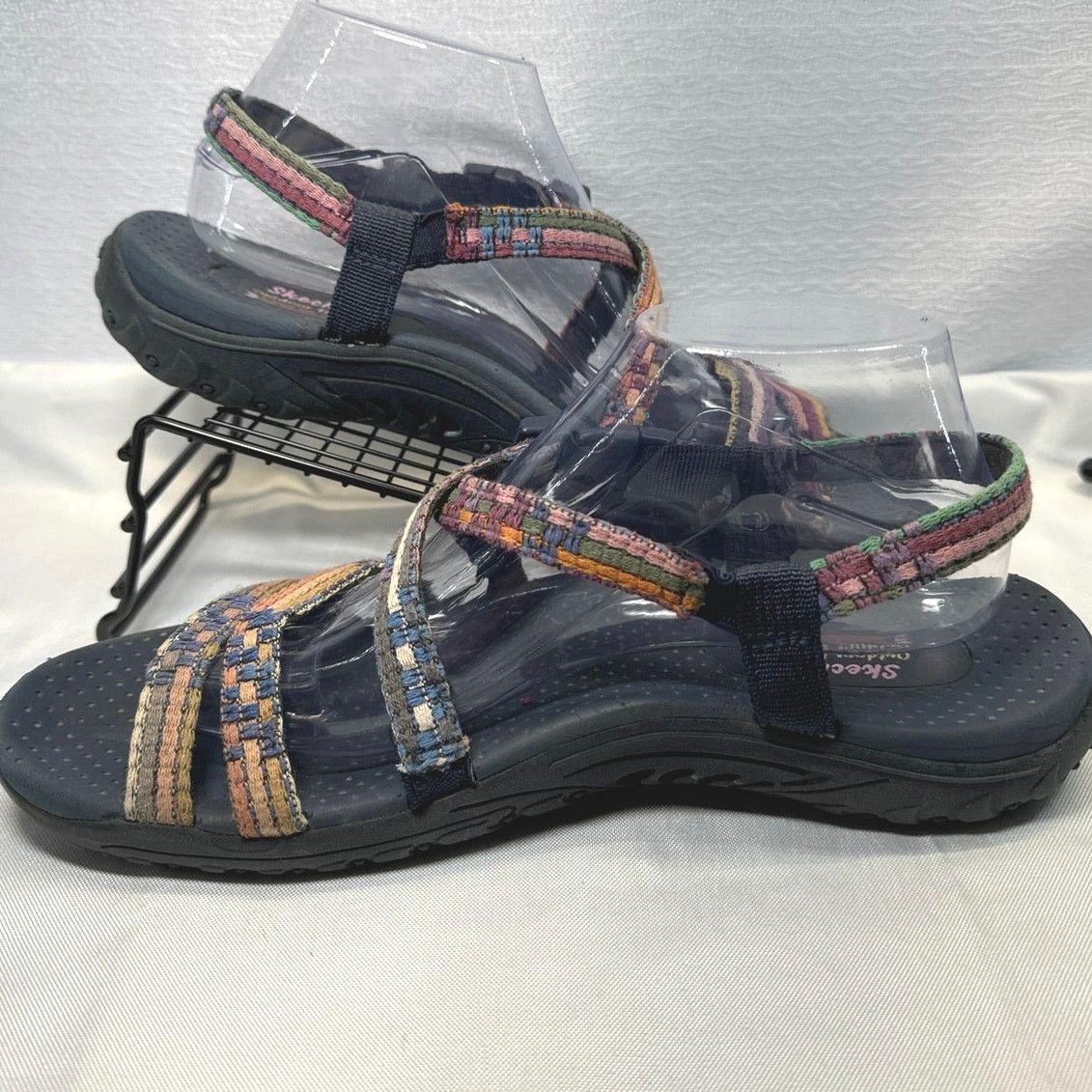 SKECHERS Skechers Reggae Boho Woven Strappy Slingback women sz 10 Size US 10 / IT 40 - 2 Thumbnail