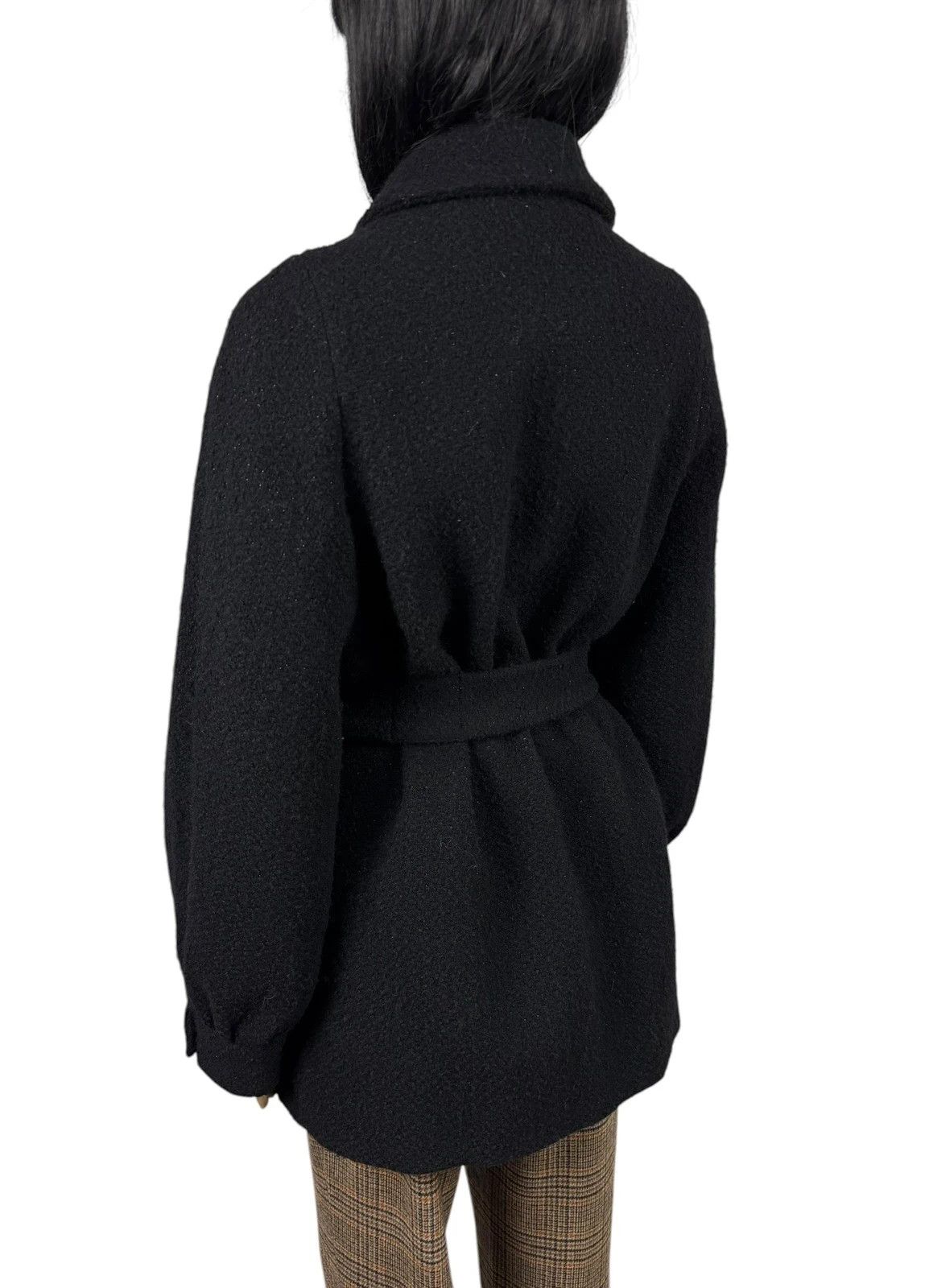Maje Maje Wool Tweed Coat Belted size 34 Size XS / US 0-2 / IT 36-38 - 7 Thumbnail