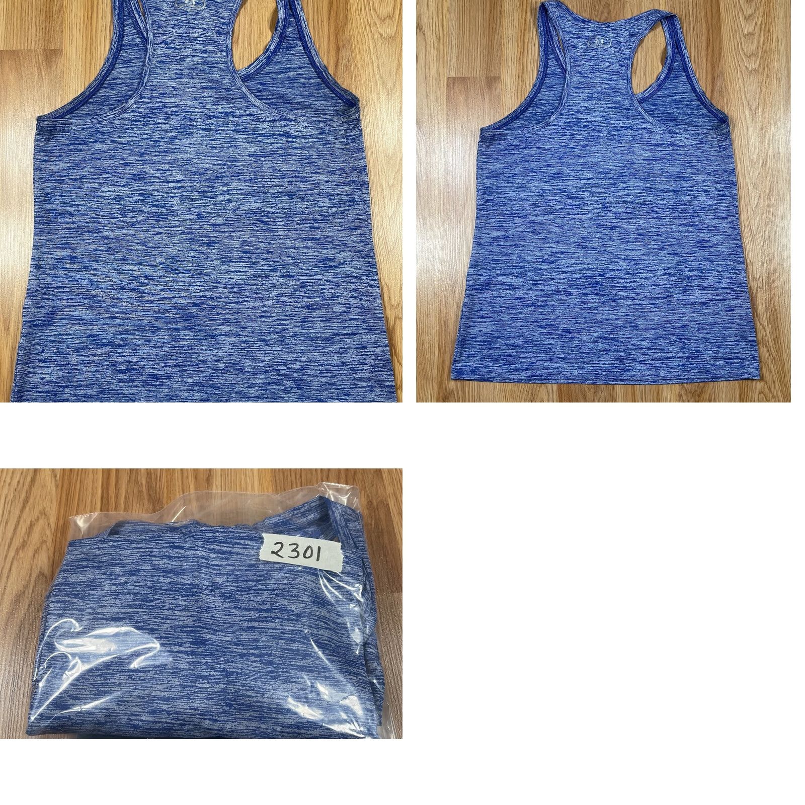 Under Armour Under Armour Tank Top Womens M Medium Blue Athletic Sleeveless Regular Fit Breathable Solid Pattern casual Size M / US 6-8 / IT 42-44 - 8 Thumbnail