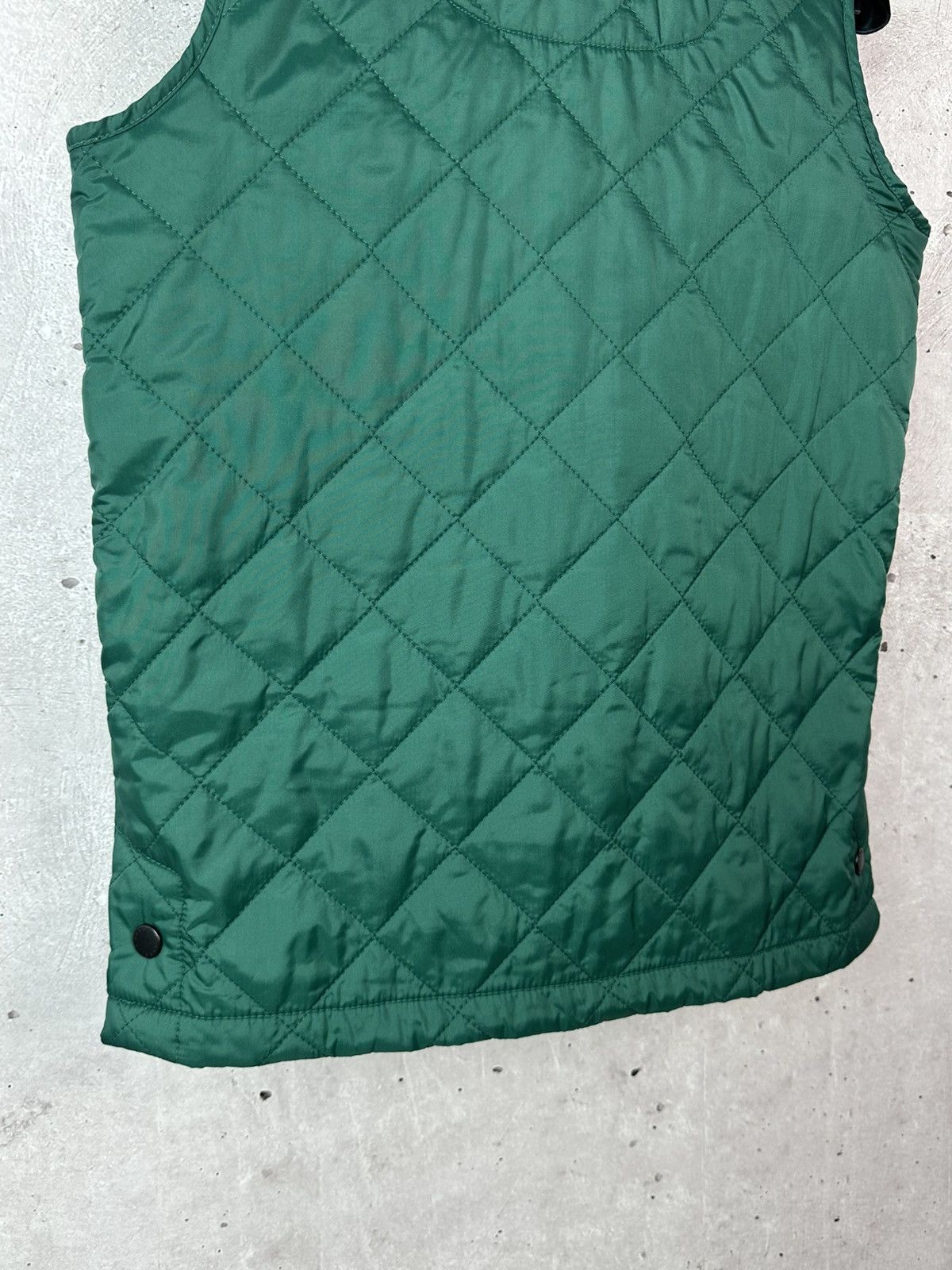 Barbour Barbour Liddesdale Quilted Green Boys Sleeveless Vest Size S / US 4 / IT 40 - 10 Thumbnail