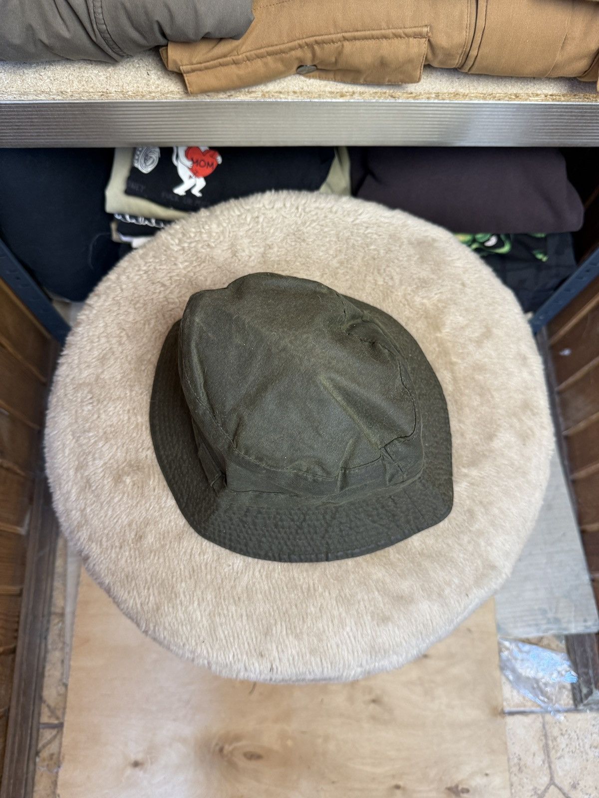 Barbour Barbour Vintage Wax Hat Panama Size ONE SIZE - 3 Thumbnail