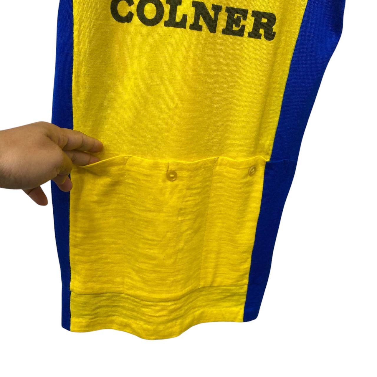 Vintage VINTAGE 70s COLNER (By Colnago)Acrilic Cycling Jersey Italy Size US M / EU 48-50 / 2 - 12 Thumbnail