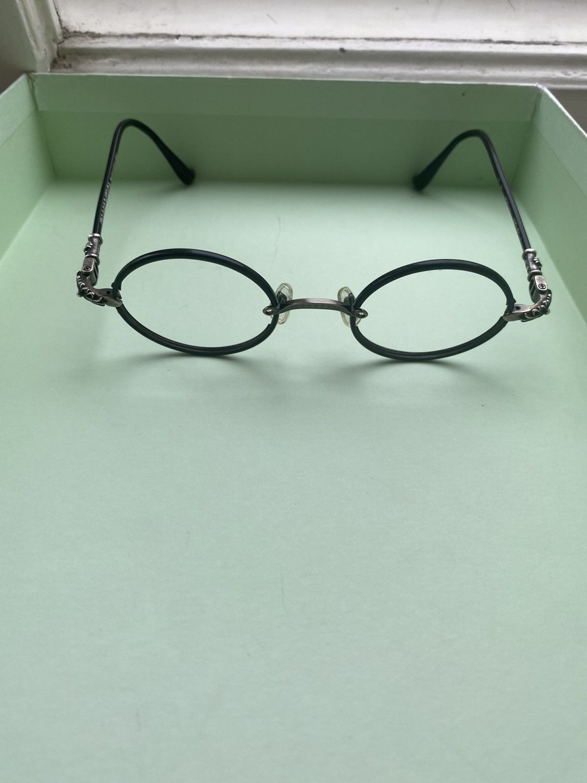 Chrome Hearts Chrome Hearts Frame WOLFY-A 45-23-144 BK Size ONE SIZE - 6 Thumbnail