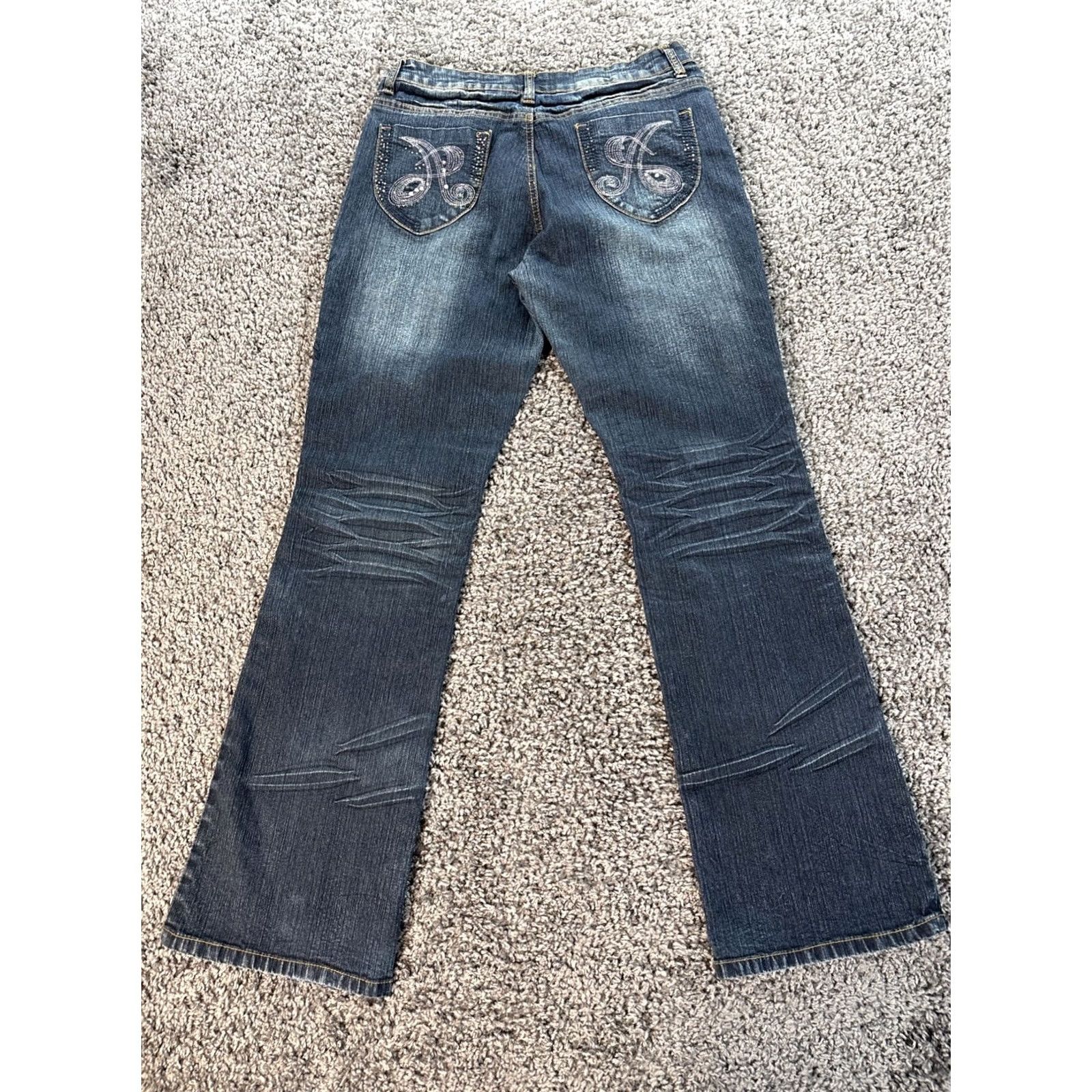Vintage VINTAGE Hi Jeans Jeans Womens 30x31 Bootcut Embroidered Distressed Blue 1990s Mens? Womens? Size 30" / US 8 / IT 44 - 7 Thumbnail