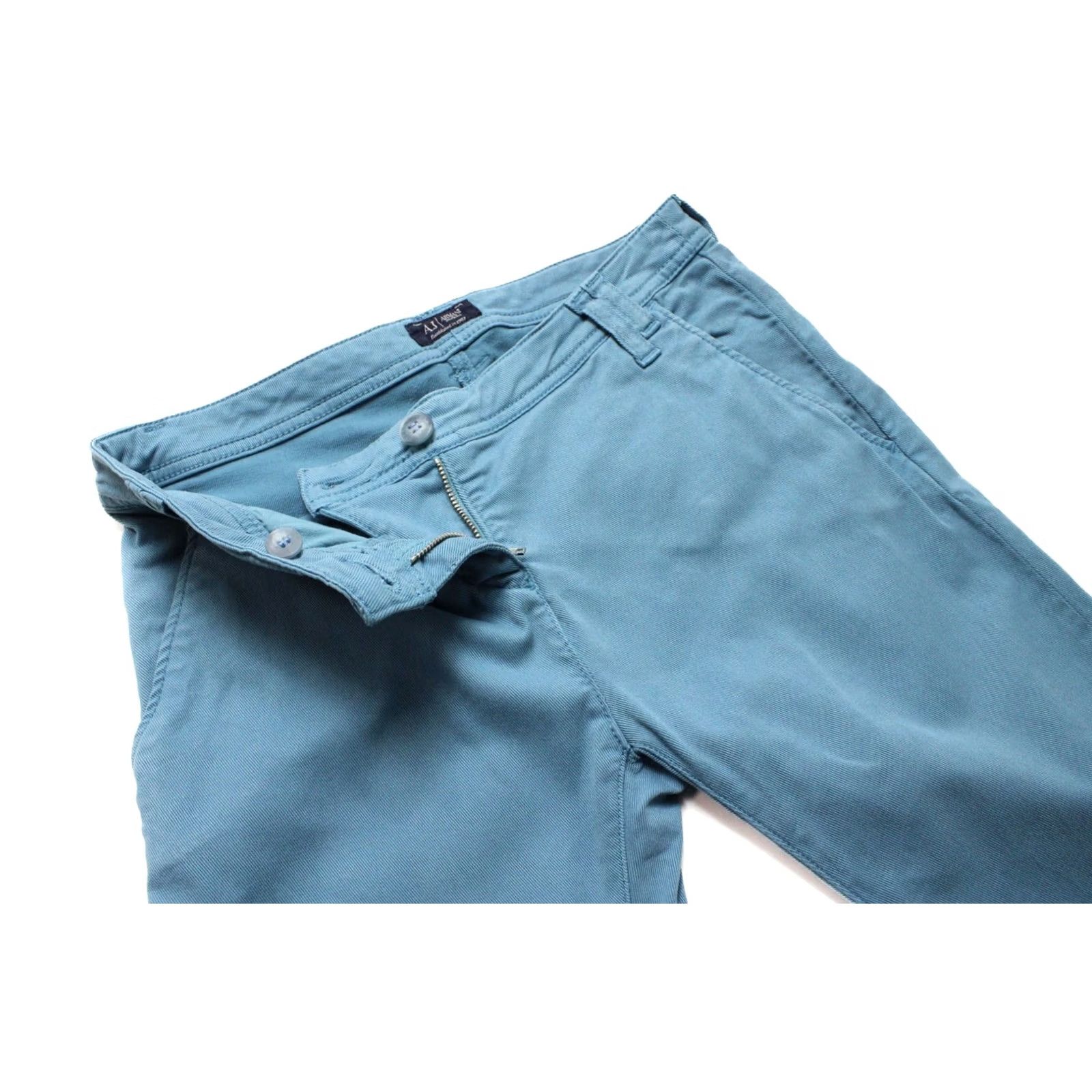 Vintage ARMANI JEANS Jeans Women's US 27 Slim Pocket Zip Fly Blue Size 27" / US 4 / IT 40 - 4 Thumbnail