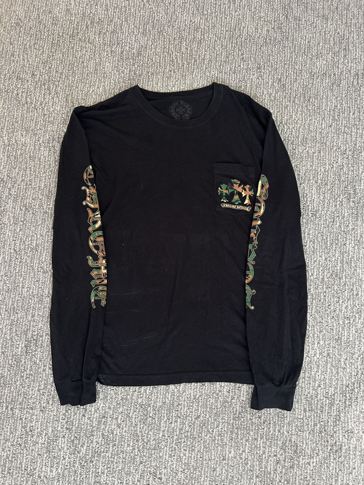 Chrome Hearts Chrome Hearts Black Camo Long Sleeve Size US XL / EU 56 / 4 - 1 Thumbnail