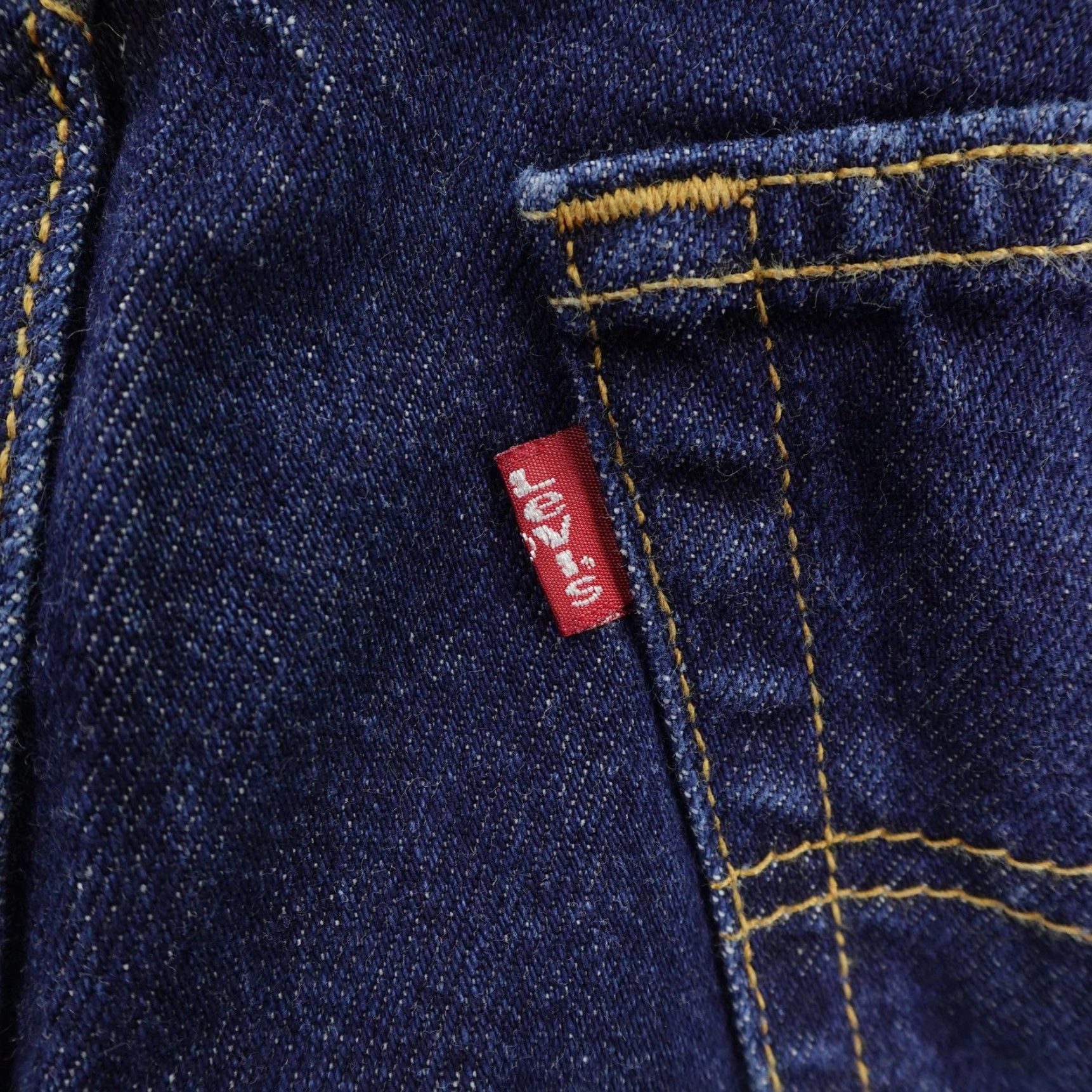 Levi's VINTAGE Levi's Jeans Mens 33x32 Denim 505 Regular Fit Straight Leg Dark Wash Retro Authentic Size US 33 - 7 Thumbnail