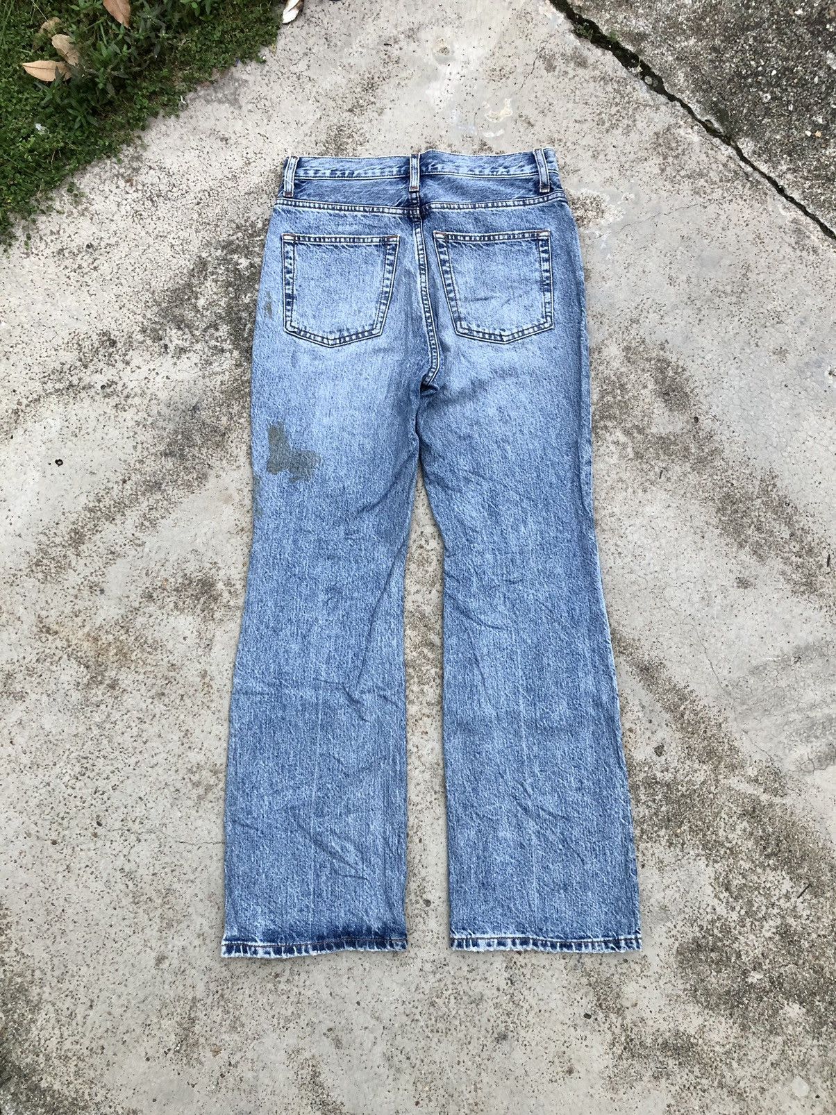 GU FLARED⚡️⚡️GU LITE BLUE DENIM Size US 29 - 4 Thumbnail