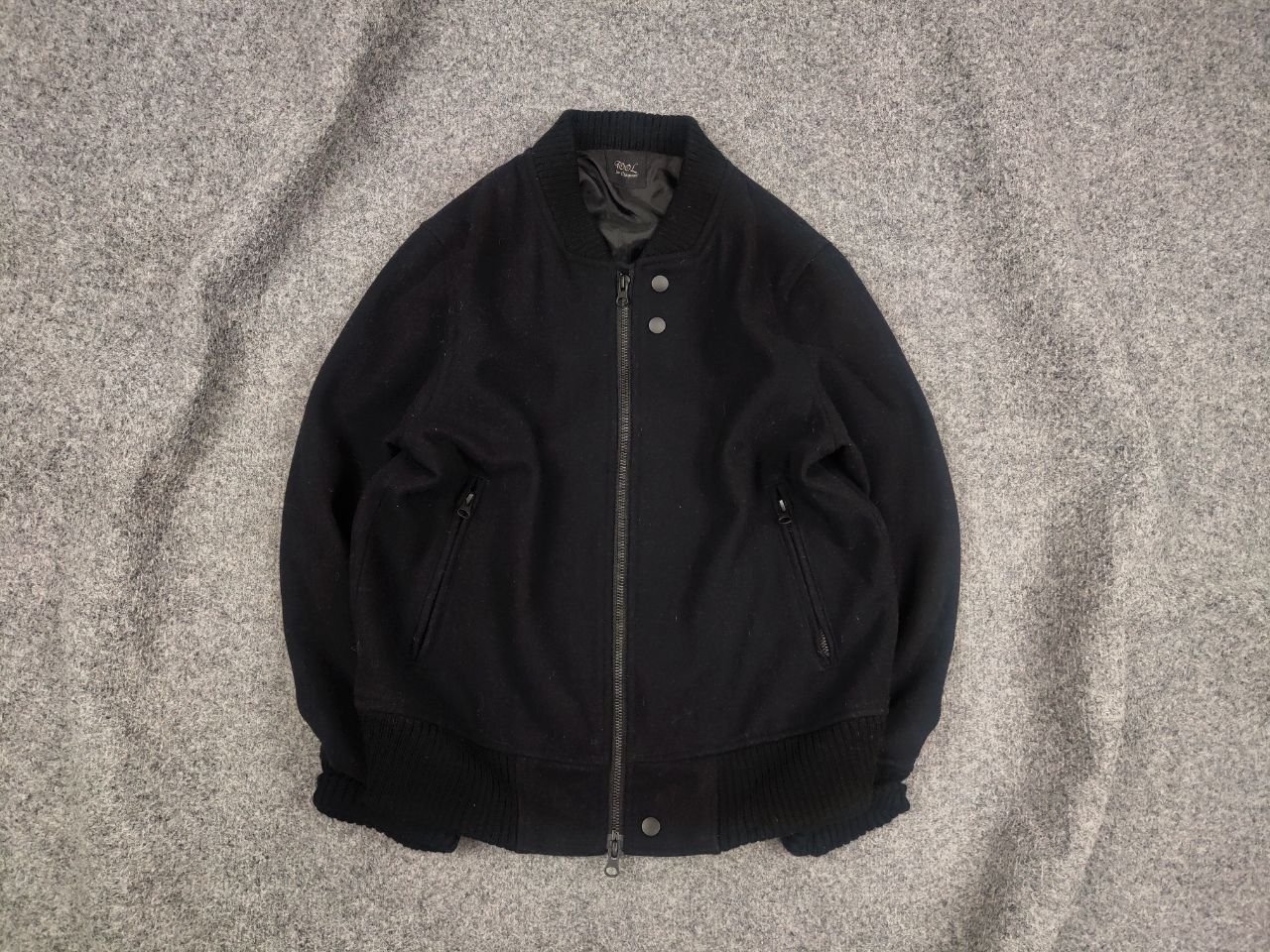 Ciaopanic Tool for Ciaopanic Japn Design Wool Bomber Jacket Vintage Size US S / EU 44-46 / 1 - 1 Thumbnail