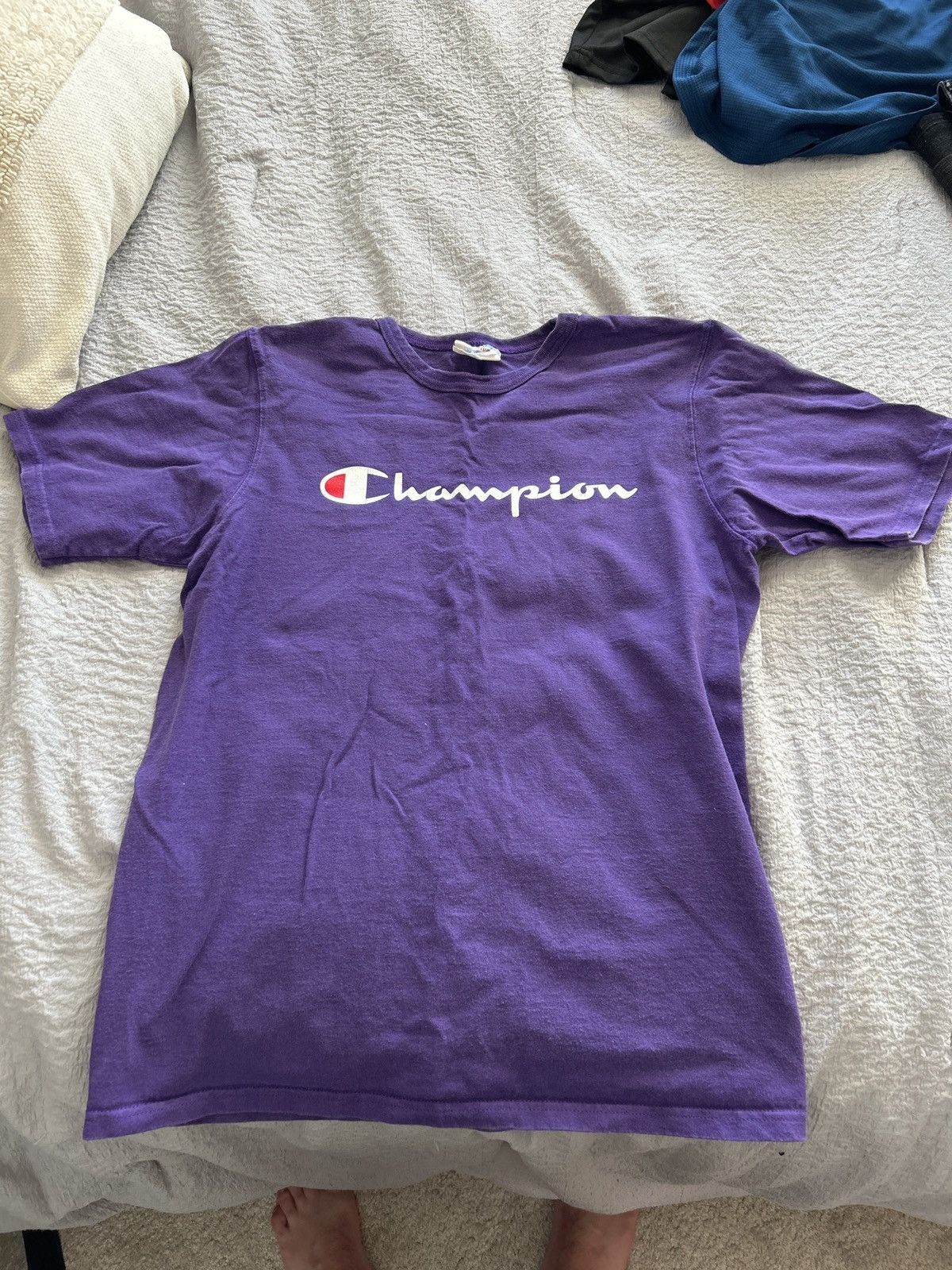 Champion Purple champion tee Size US M / EU 48-50 / 2 - 2 Thumbnail