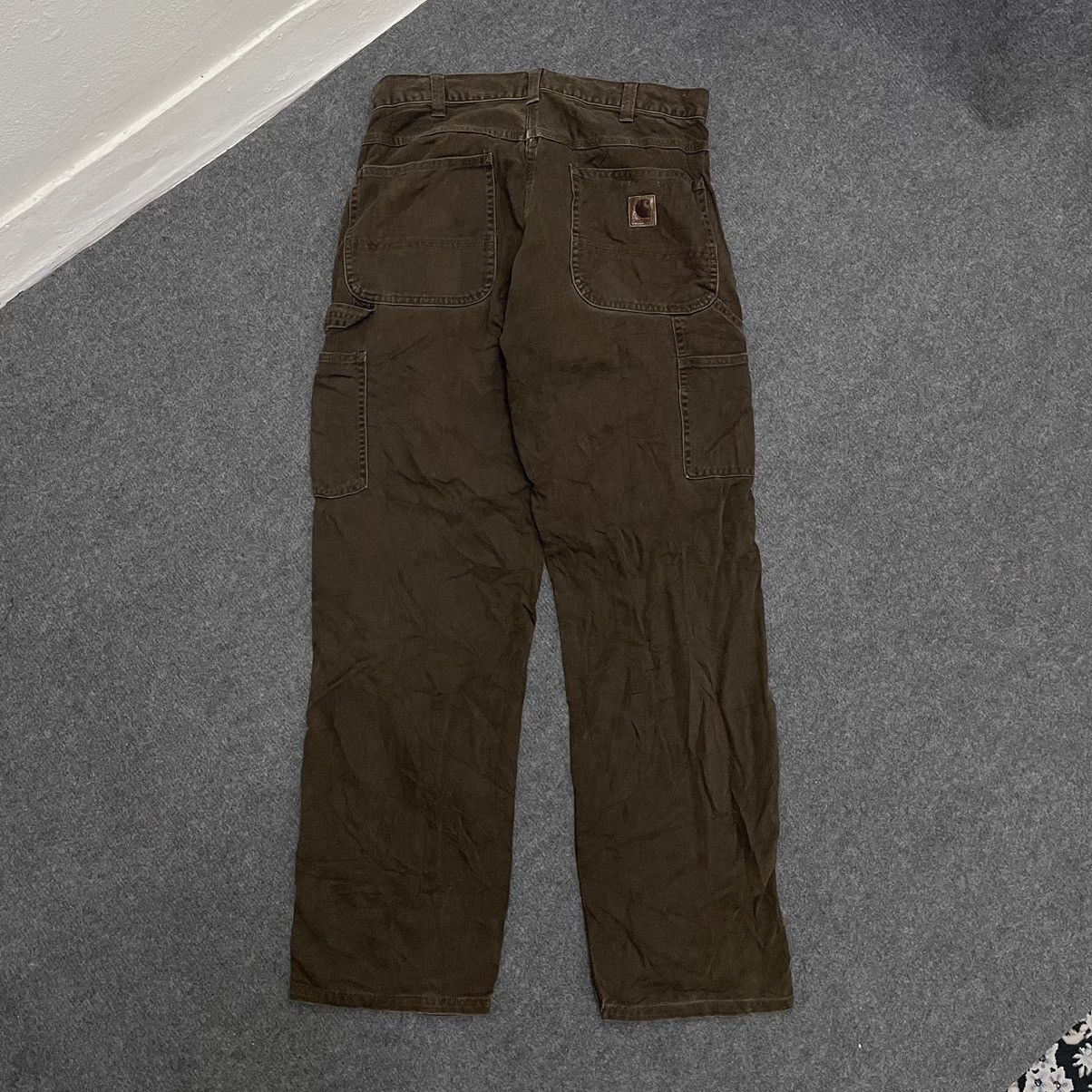 Carhartt Carhartt Olive Carpenter Pant Workwear Streetwear Style Size US 32 / EU 48 - 1 Thumbnail