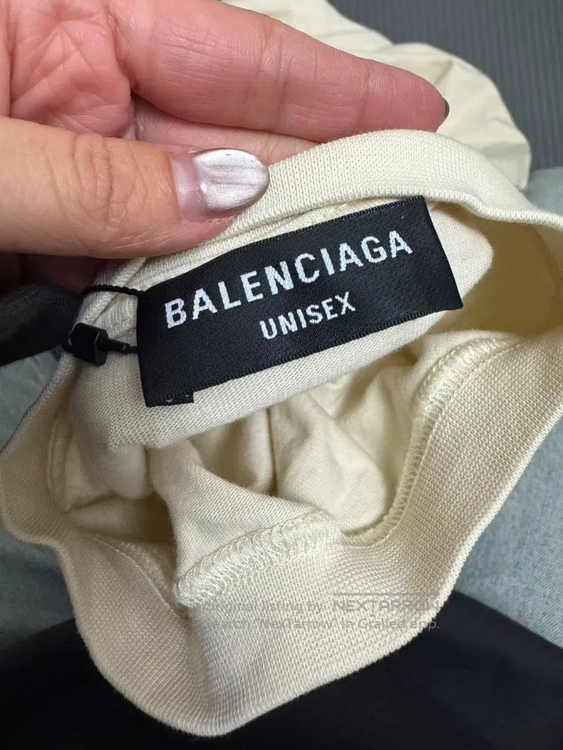 Balenciaga Balenciaga Light Yellow Two-Piece Long Sleeve T-Shirt Size US S / EU 44-46 / 1 - 4 Thumbnail