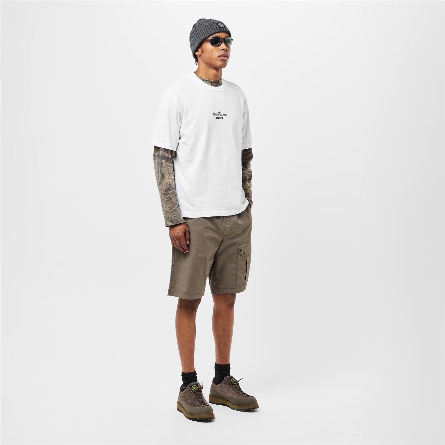 Stone Island o1g2r1mq0526 Oversized T-Shirt in White Size US S / EU 44-46 / 1 - 6 Thumbnail