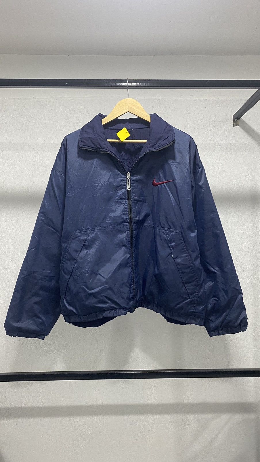 Nike Vintage Nike Big Swoosh Reversible Down Jacket Boxy Size US M / EU 48-50 / 2 - 1 Thumbnail