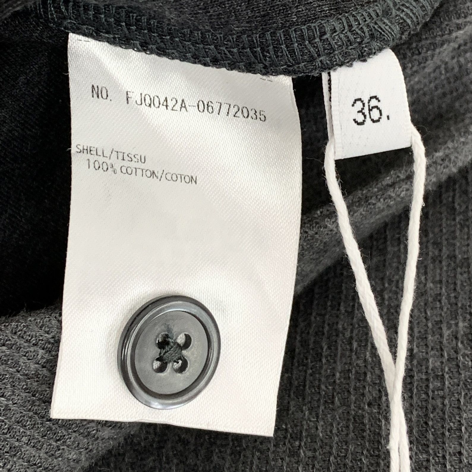 Thom Browne Thom Browne Four-Bar Cotton Pants Dark Grey (36) Size 25" / US 0 / IT 36 - 7 Thumbnail