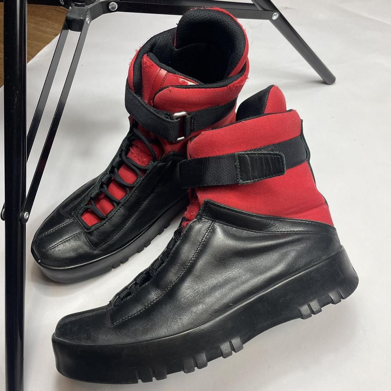 Prada × Vintage Vintage Prada Leather Boots Size US 7 / EU 40 - 1 Thumbnail