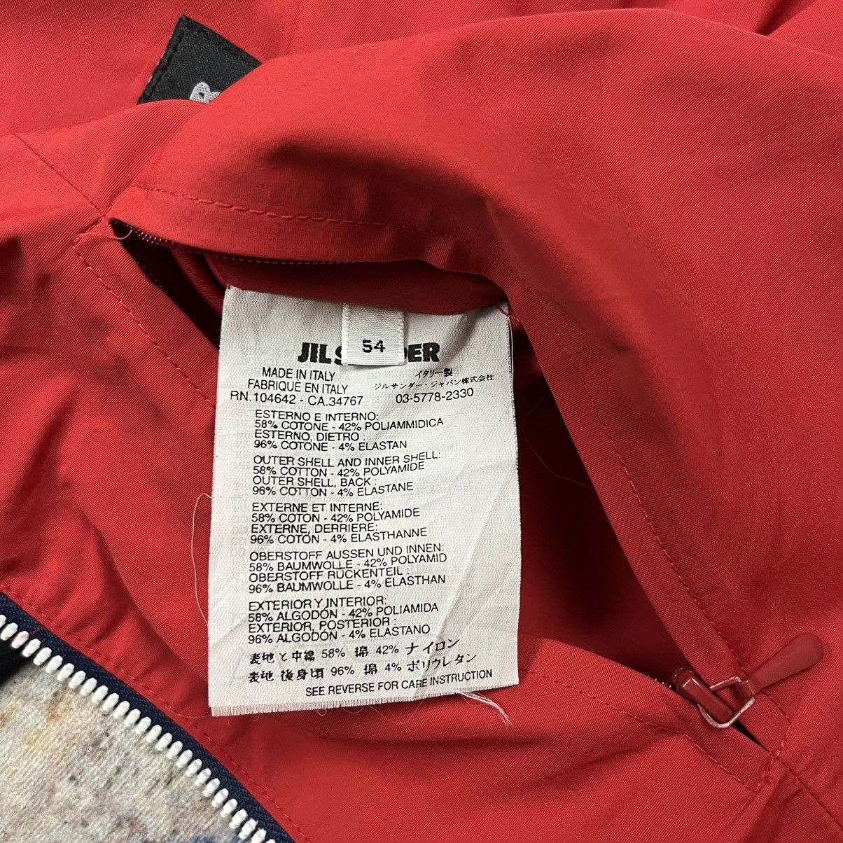 Jil Sander × Raf Simons Jil Sander hybrid two tone light jacket Size US L / EU 52-54 / 3 - 11 Thumbnail