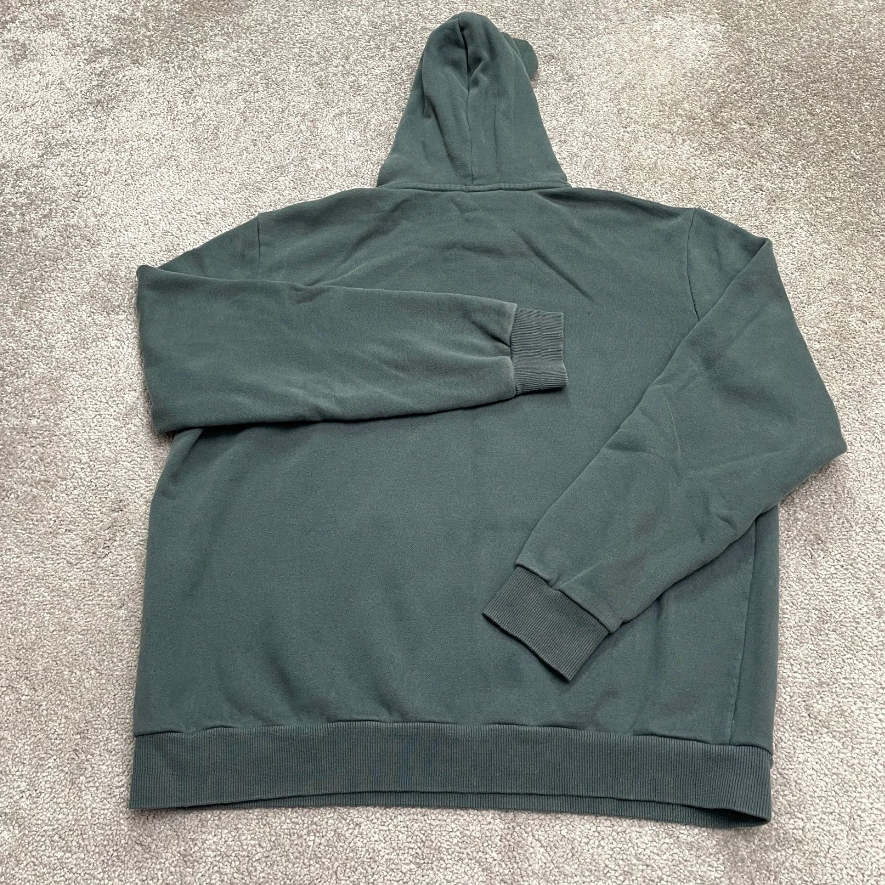 Puma Puma Hoodie Pullover Sweatshirt Mens L Green Cotton Fleece Casual Active Hooded Size US L / EU 52-54 / 3 - 2 Thumbnail
