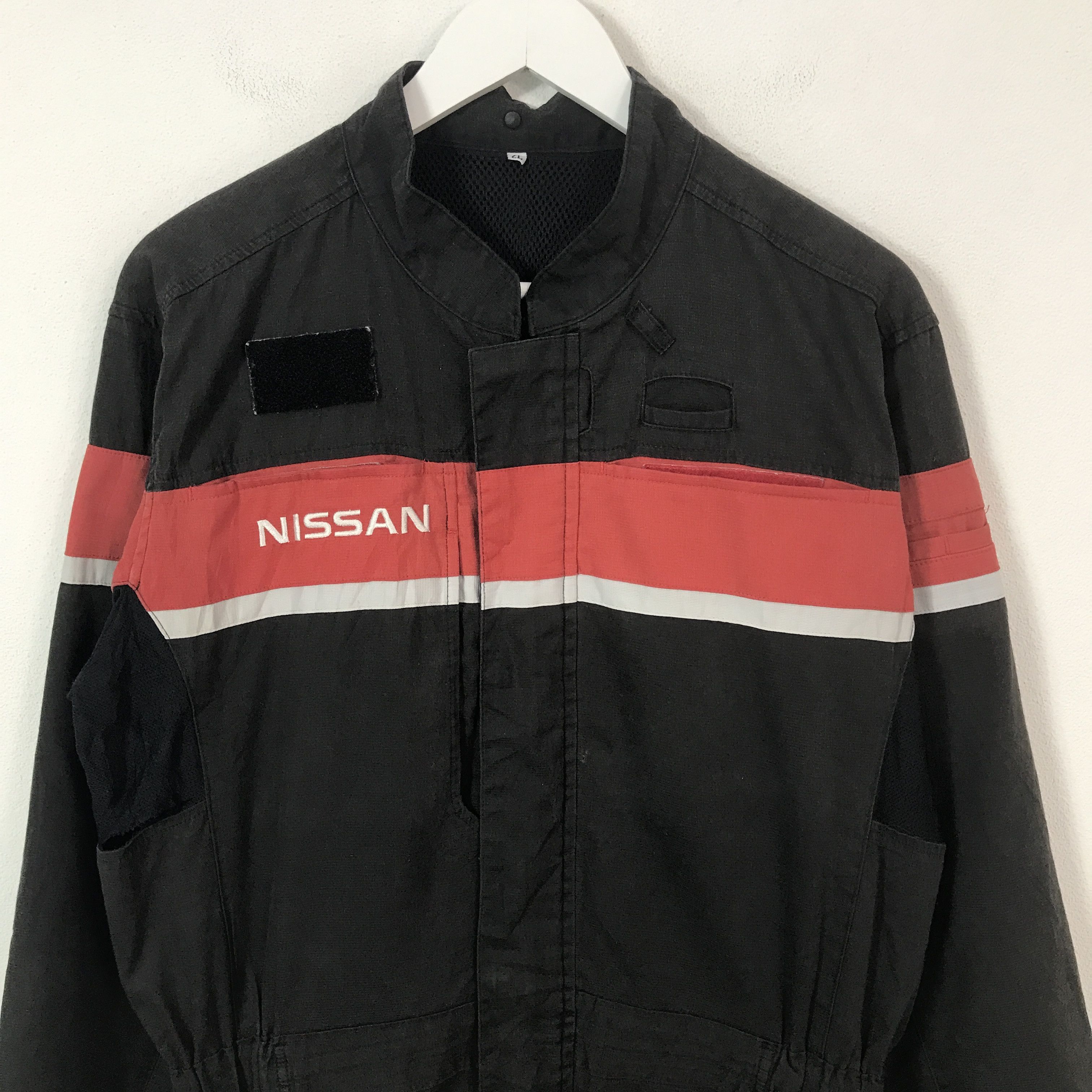 Sports Specialties Vintage Nissan Motorsport Coverall Jacket K67B21 Size US L / EU 52-54 / 3 - 4 Thumbnail