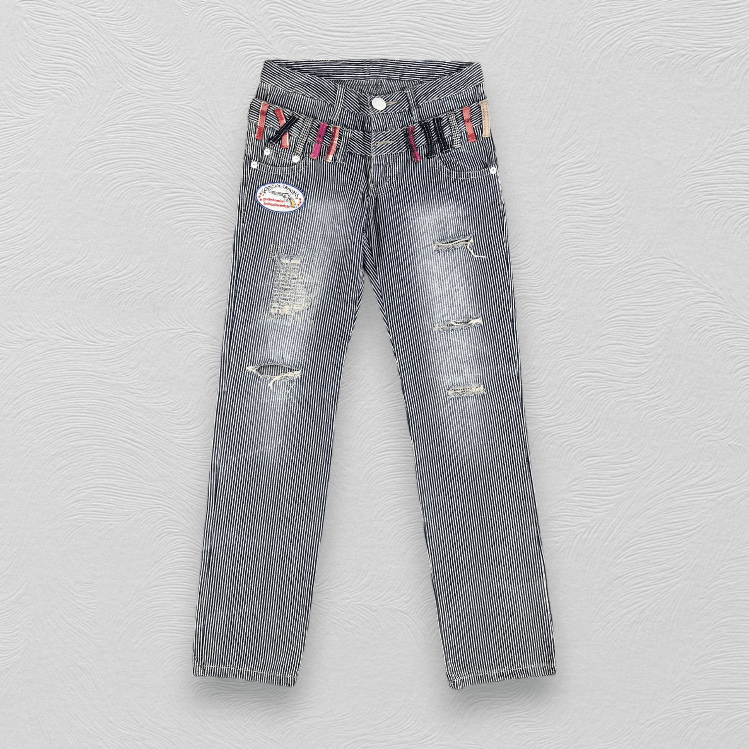 Japanese Brand Special Denims Jeans Hickory Distressed Denim KJ828 Size US 30 / EU 46 - 1 Thumbnail